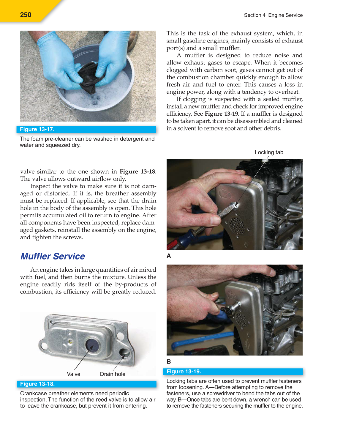 Small Gas Engines, 10th Edition page 250