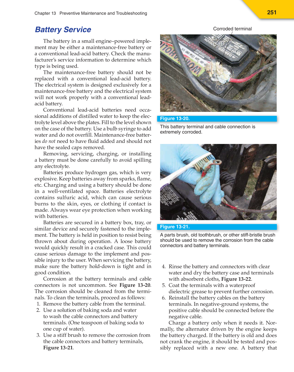 Small Gas Engines, 10th Edition page 251