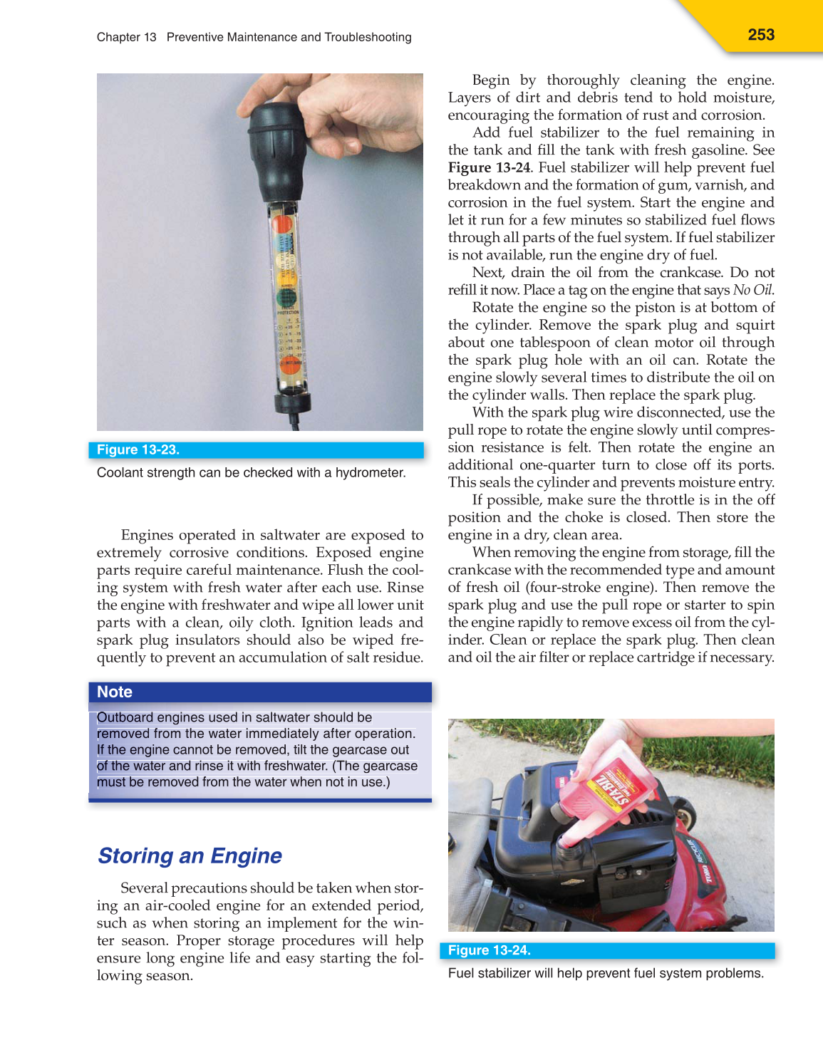 Small Gas Engines, 10th Edition page 253
