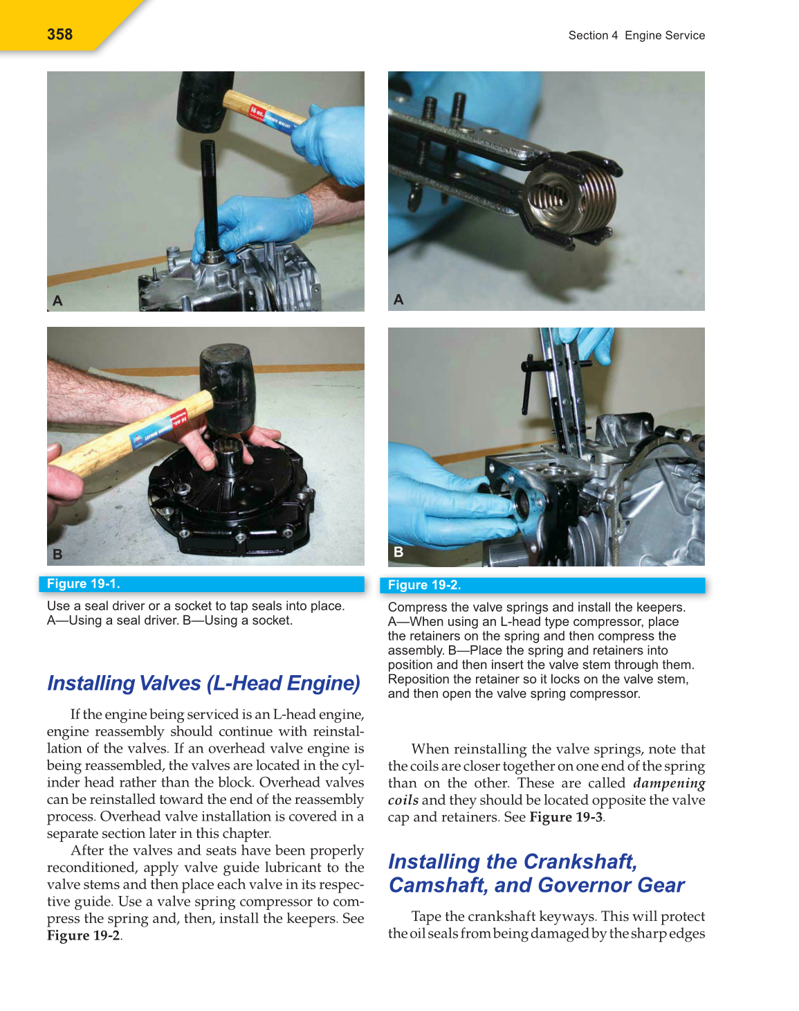 Small Gas Engines, 10th Edition page 358