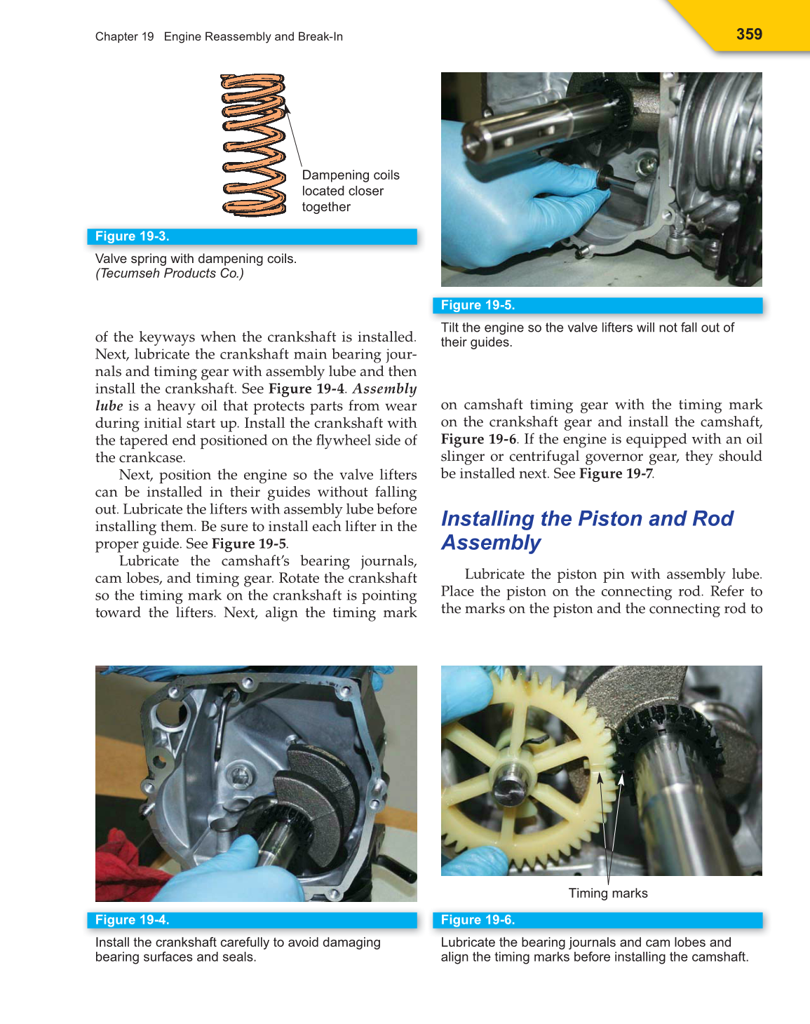 Small Gas Engines, 10th Edition page 359
