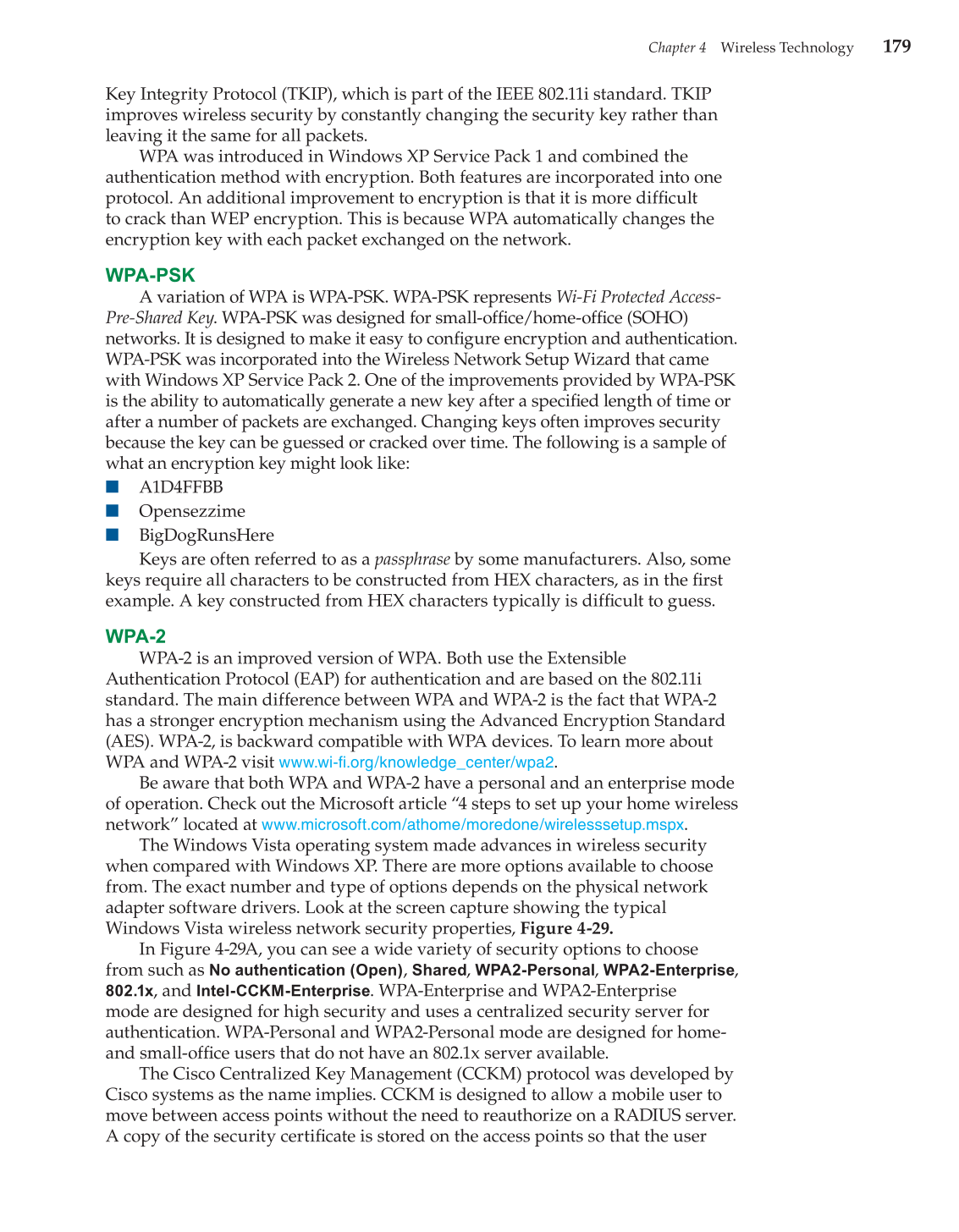 Networking Fundamentals, 2nd Edition page 179