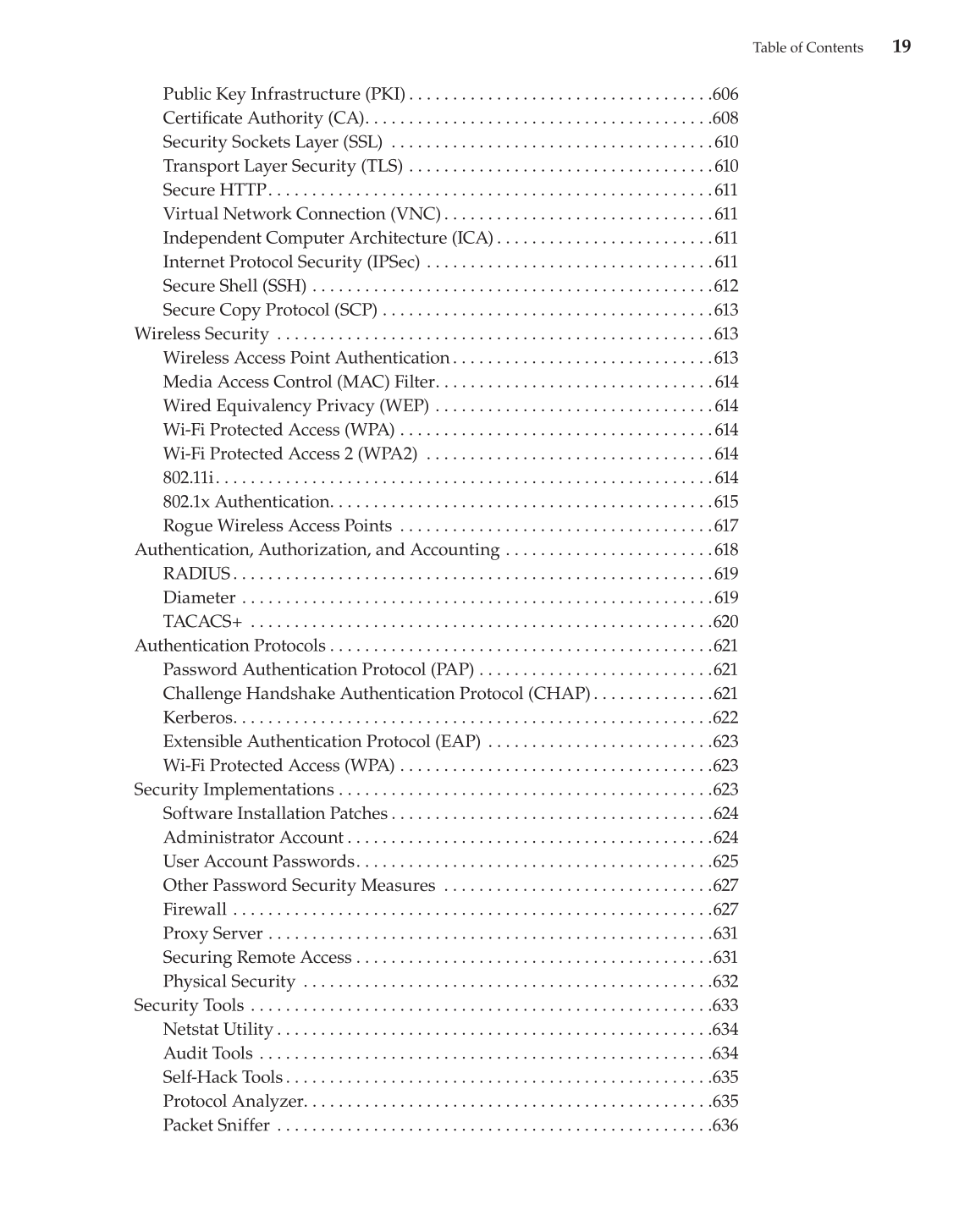 Networking Fundamentals, 2nd Edition page 19