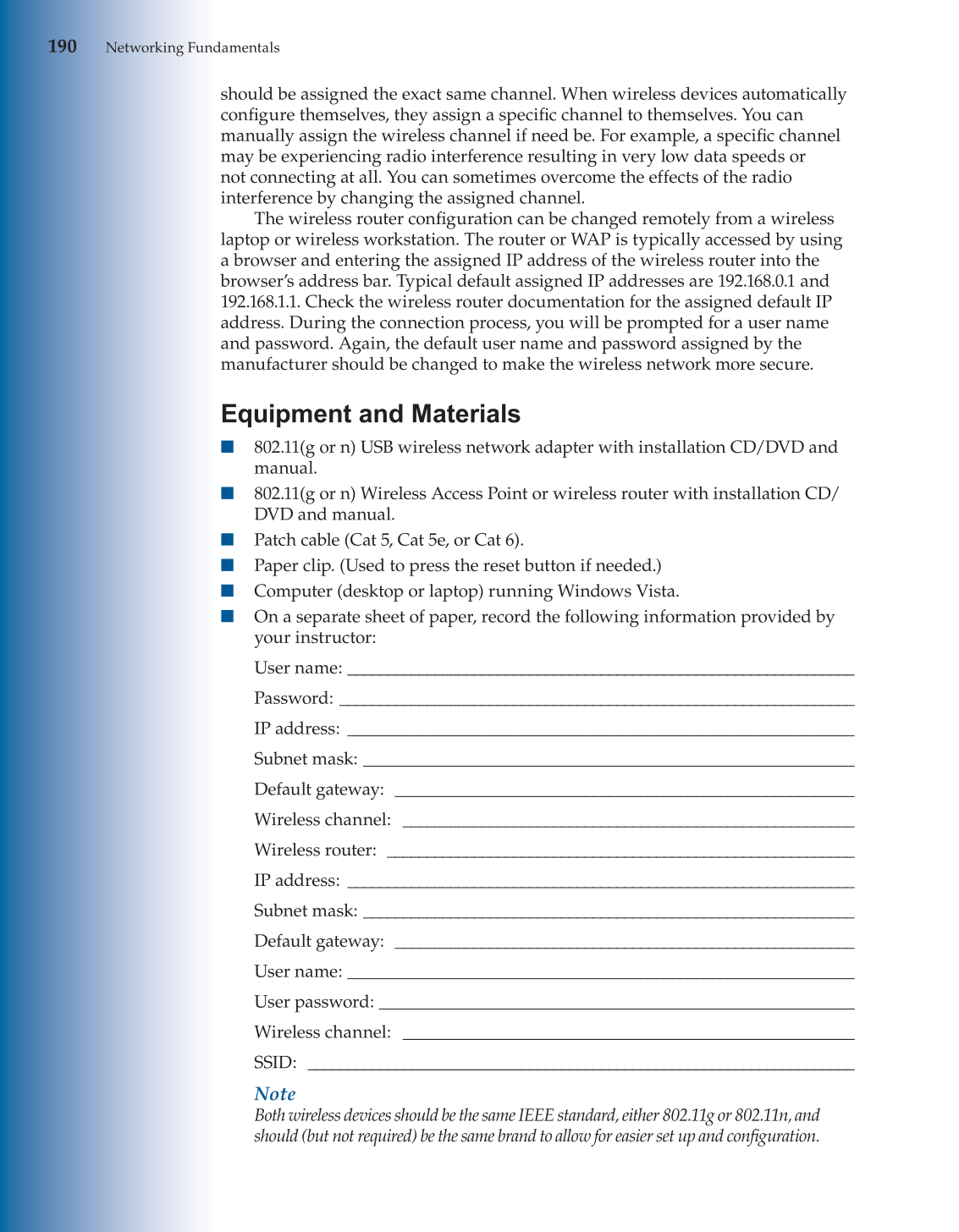 Networking Fundamentals, 2nd Edition page 190