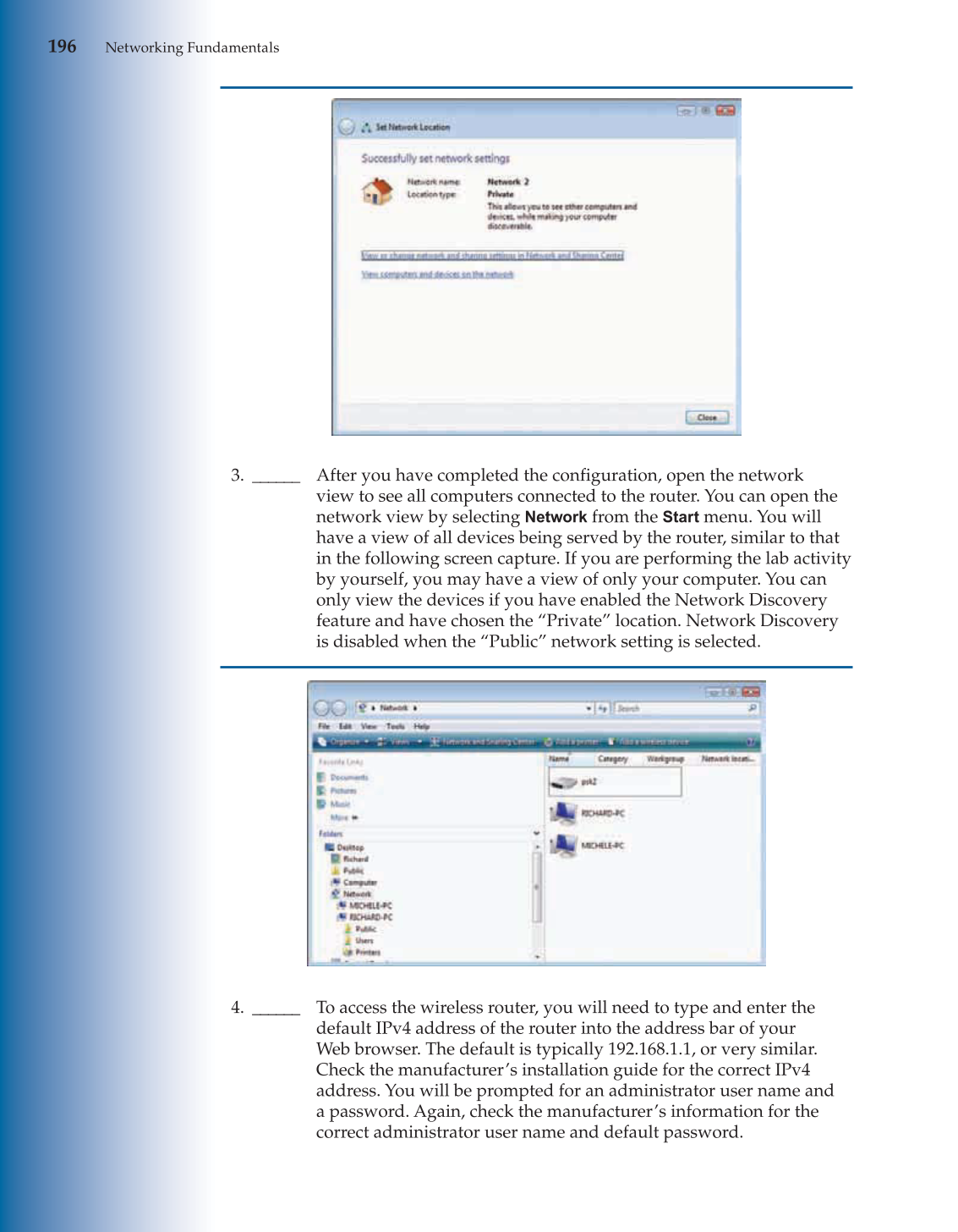 Networking Fundamentals, 2nd Edition page 196