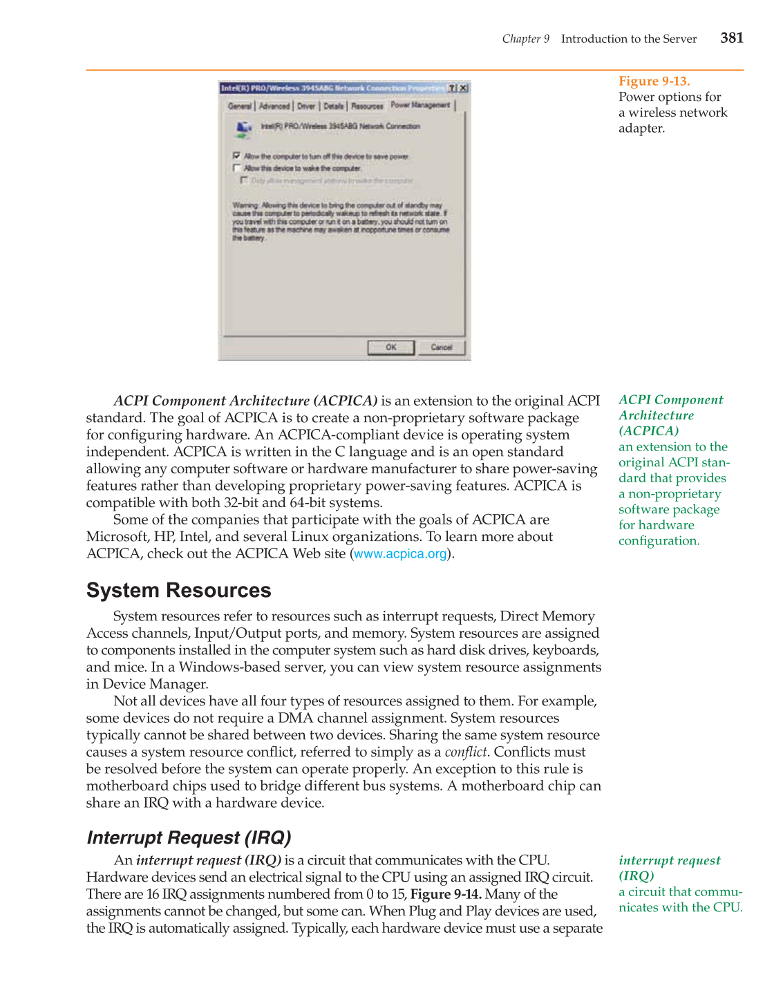 Networking Fundamentals, 2nd Edition page 381