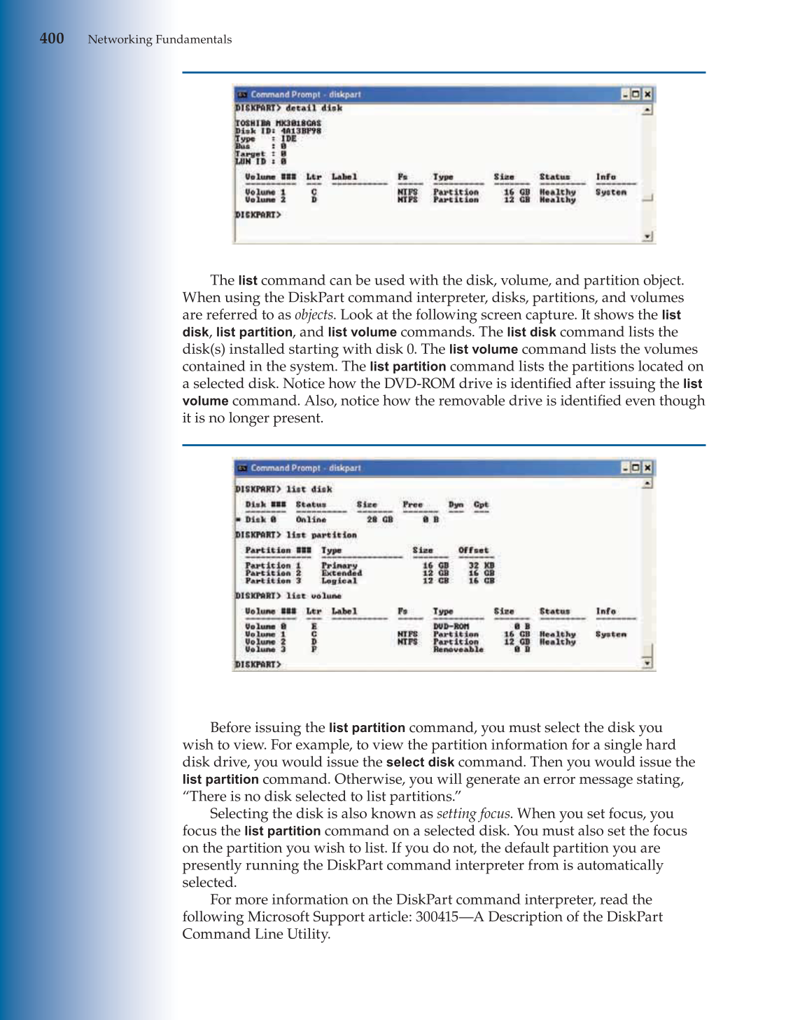Networking Fundamentals, 2nd Edition page 400
