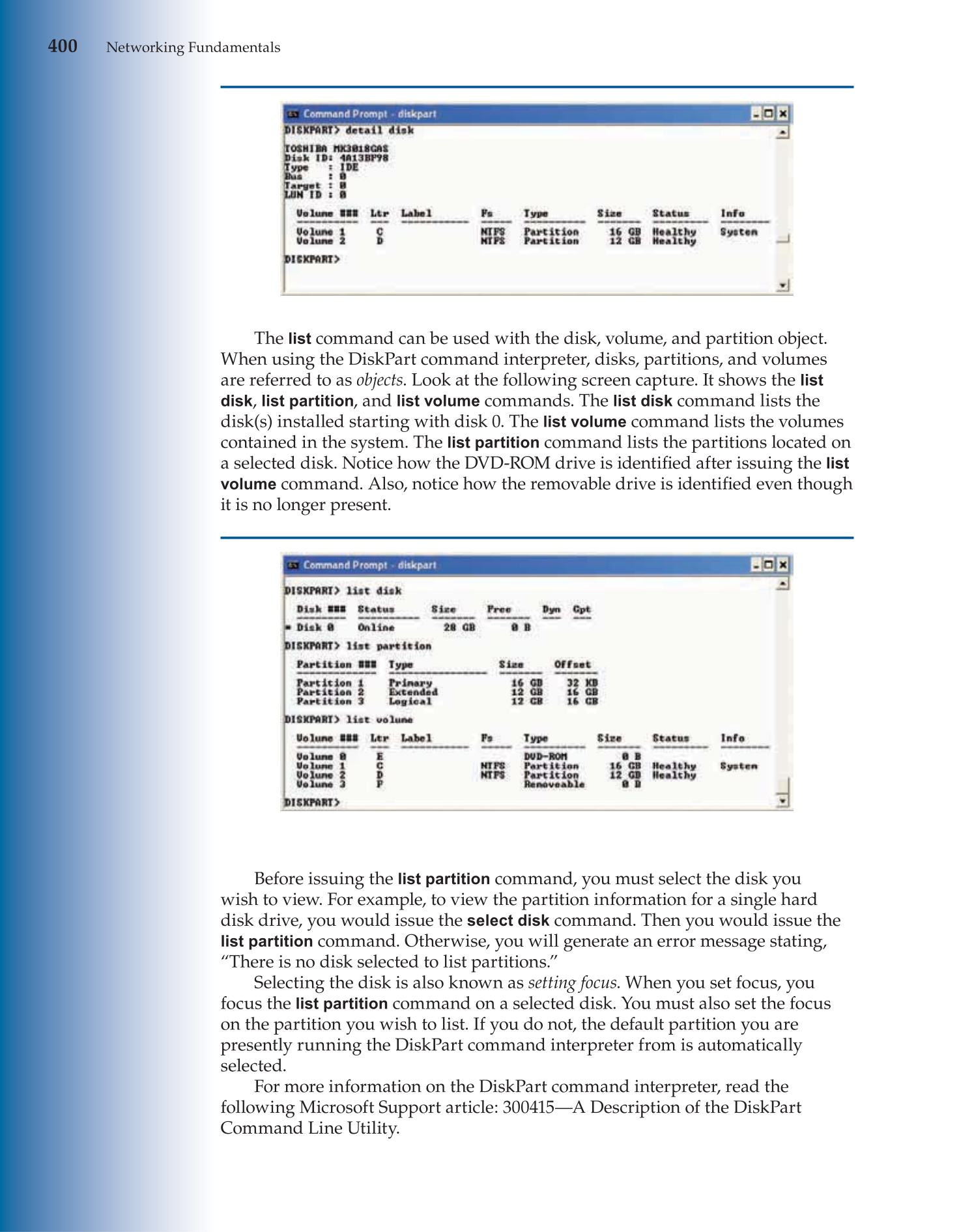 Networking Fundamentals, 2nd Edition page 400
