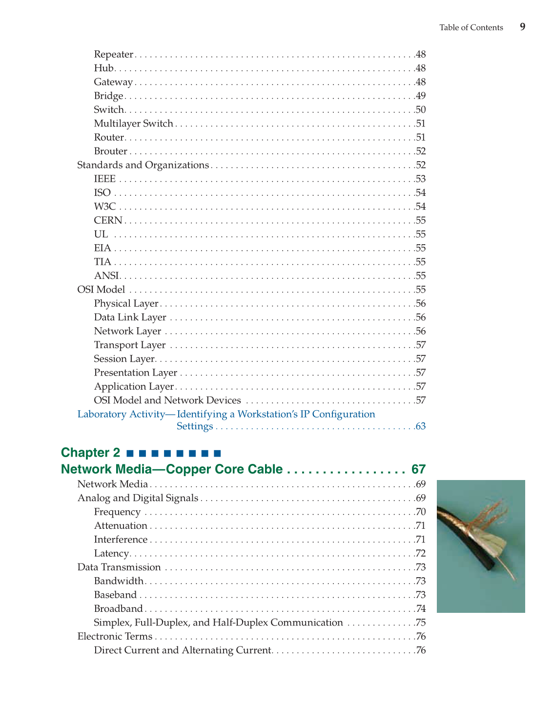 Networking Fundamentals, 2nd Edition page 9