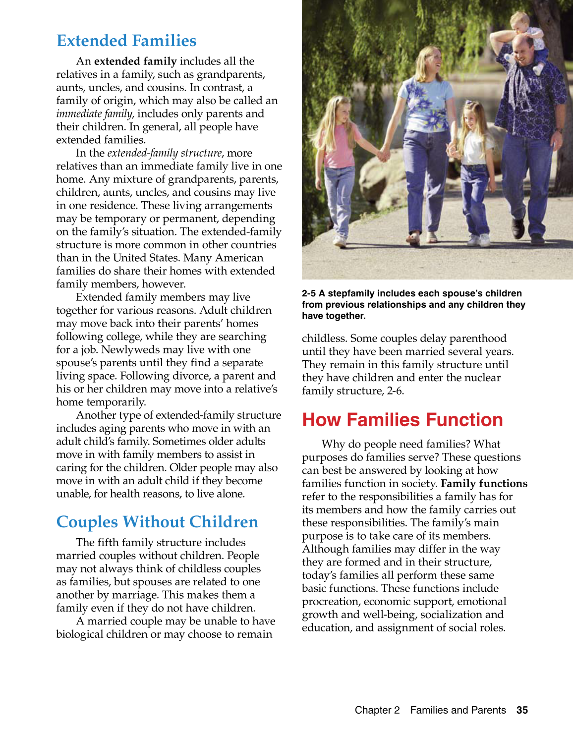 Parents and Their Children, 7th Edition page 35