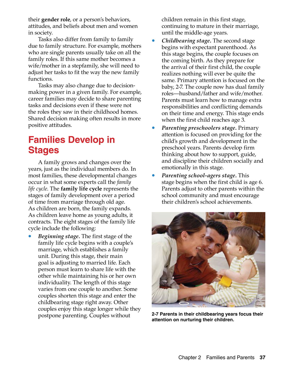 Parents and Their Children, 7th Edition page 37
