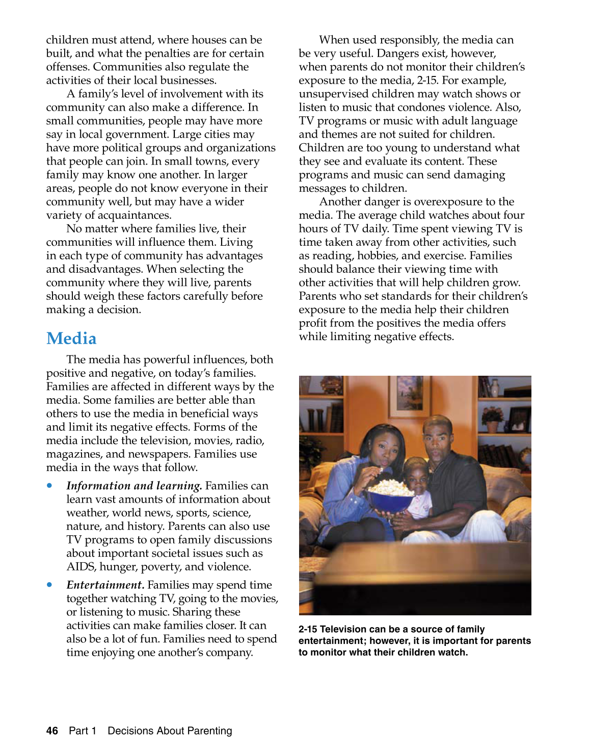 Parents and Their Children, 7th Edition page 46