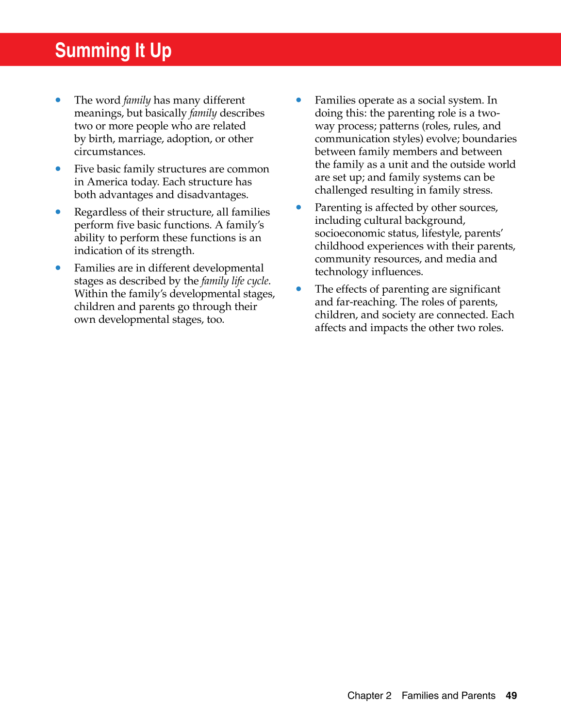 Parents and Their Children, 7th Edition page 49