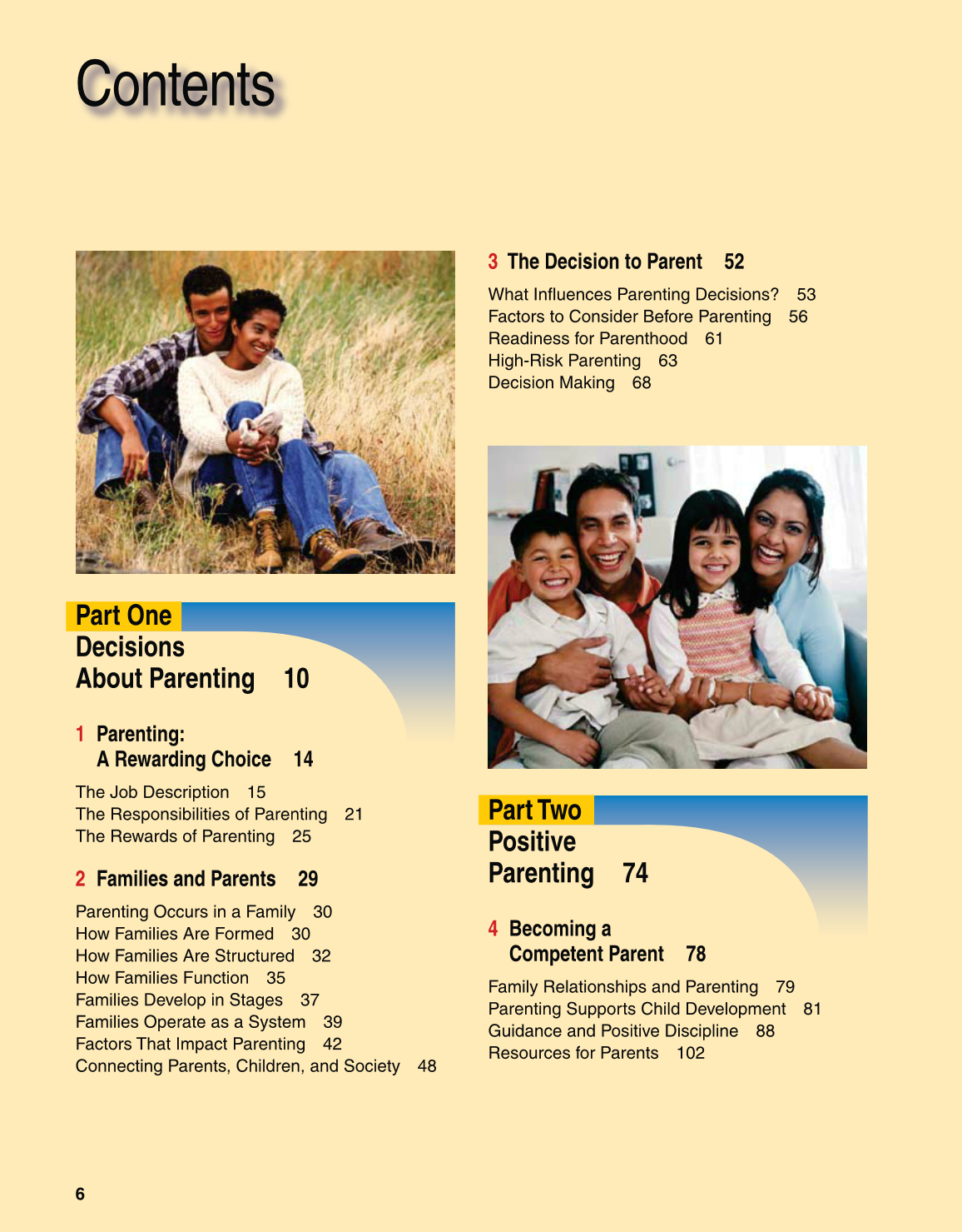 Parents and Their Children, 7th Edition page 6