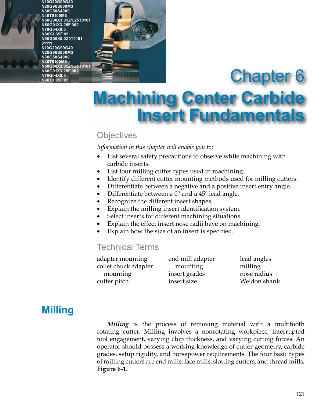 CNC Machining, 1st Edition page 121