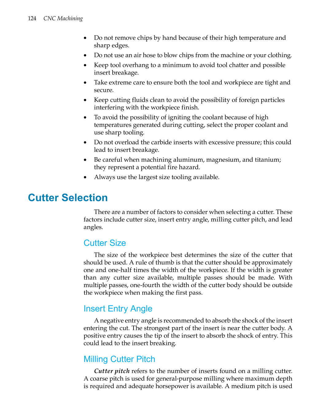 CNC Machining, 1st Edition page 124