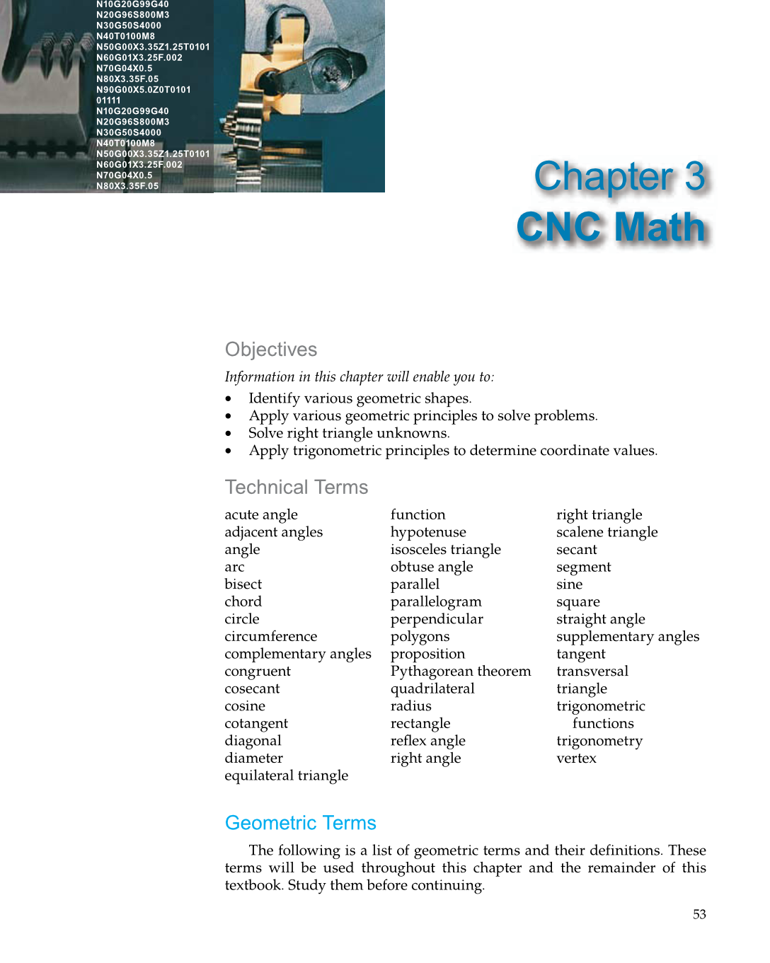 Paycnc Math CNC Machining, 1st Edition page 53