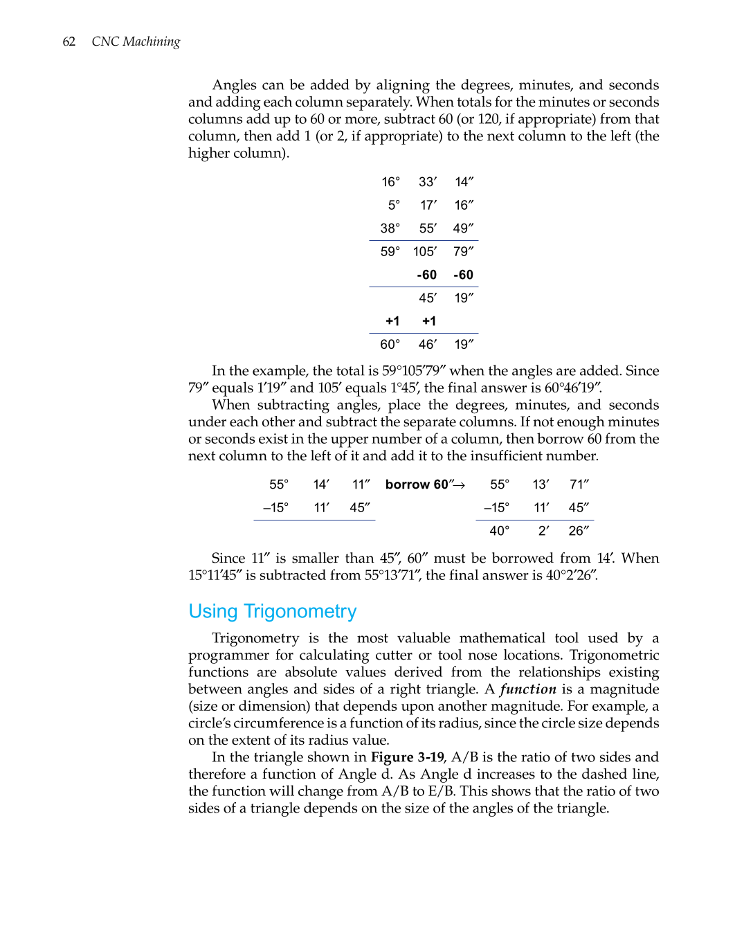 CNC Machining, 1st Edition page 62