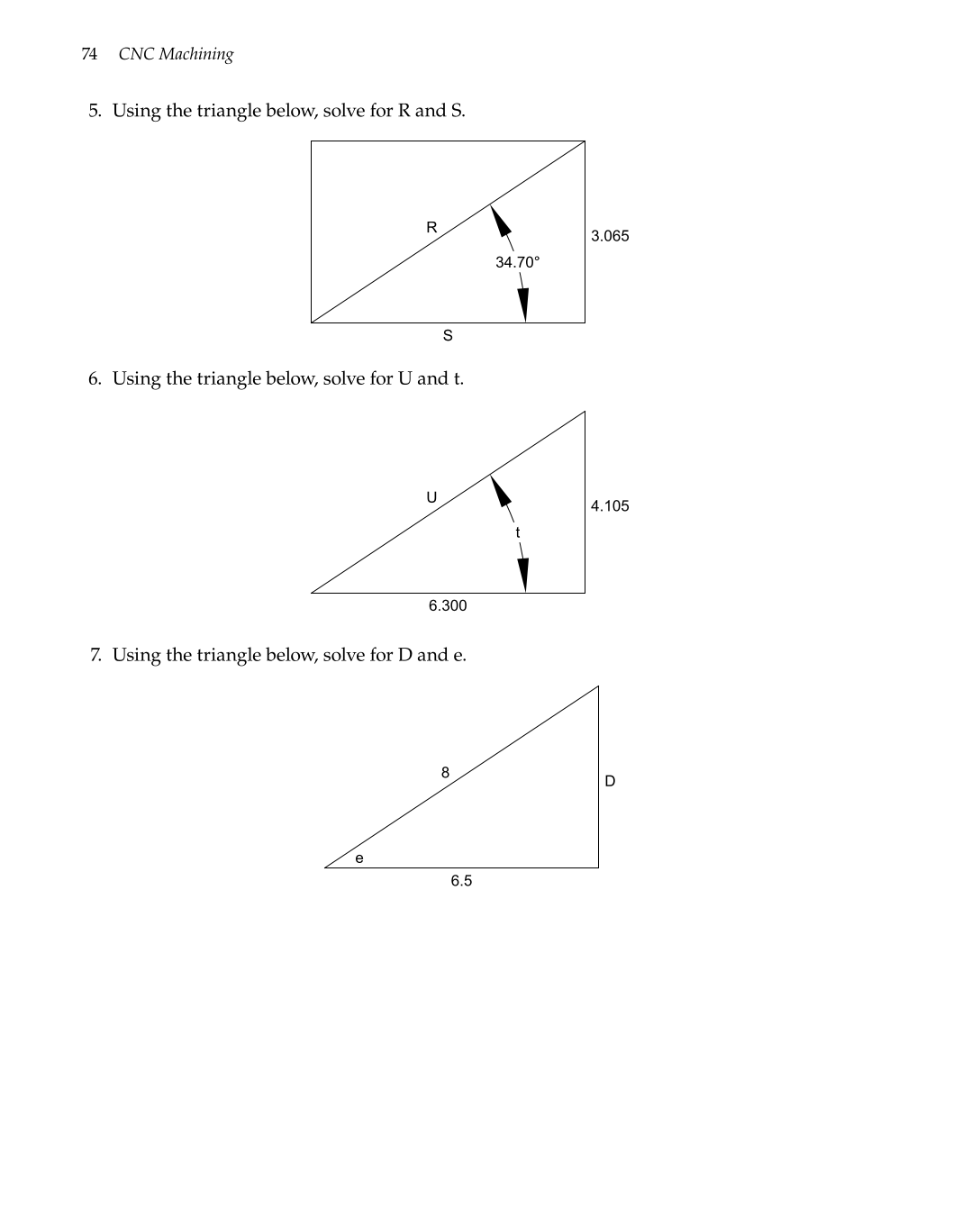 CNC Machining, 1st Edition page 74