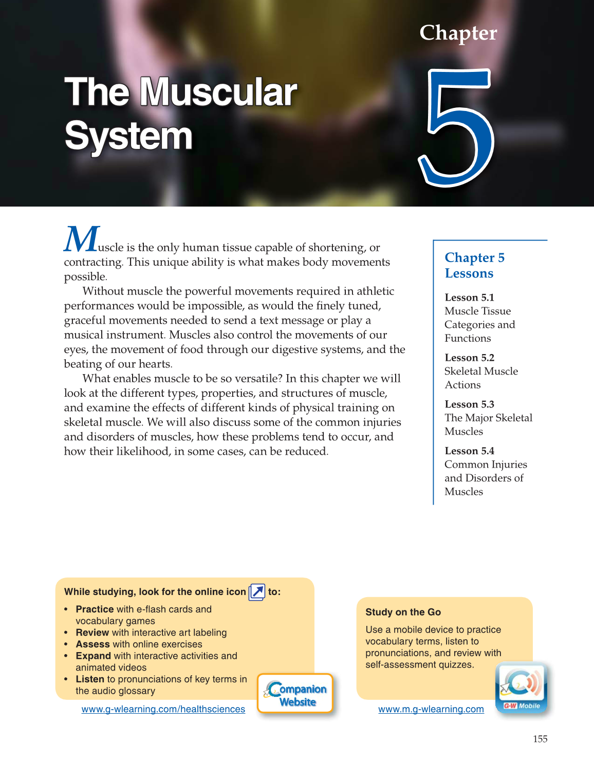 Introduction to Anatomy and Physiology, Online Student Edition page 155