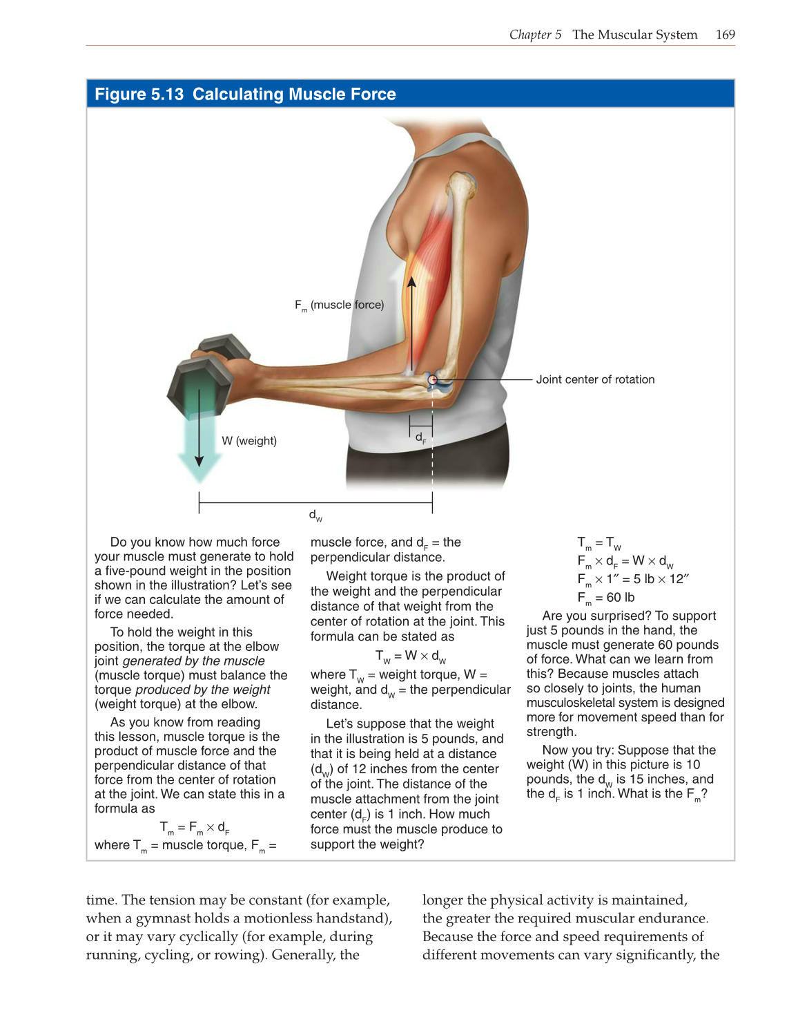 Introduction to Anatomy and Physiology, Online Student Edition page 169
