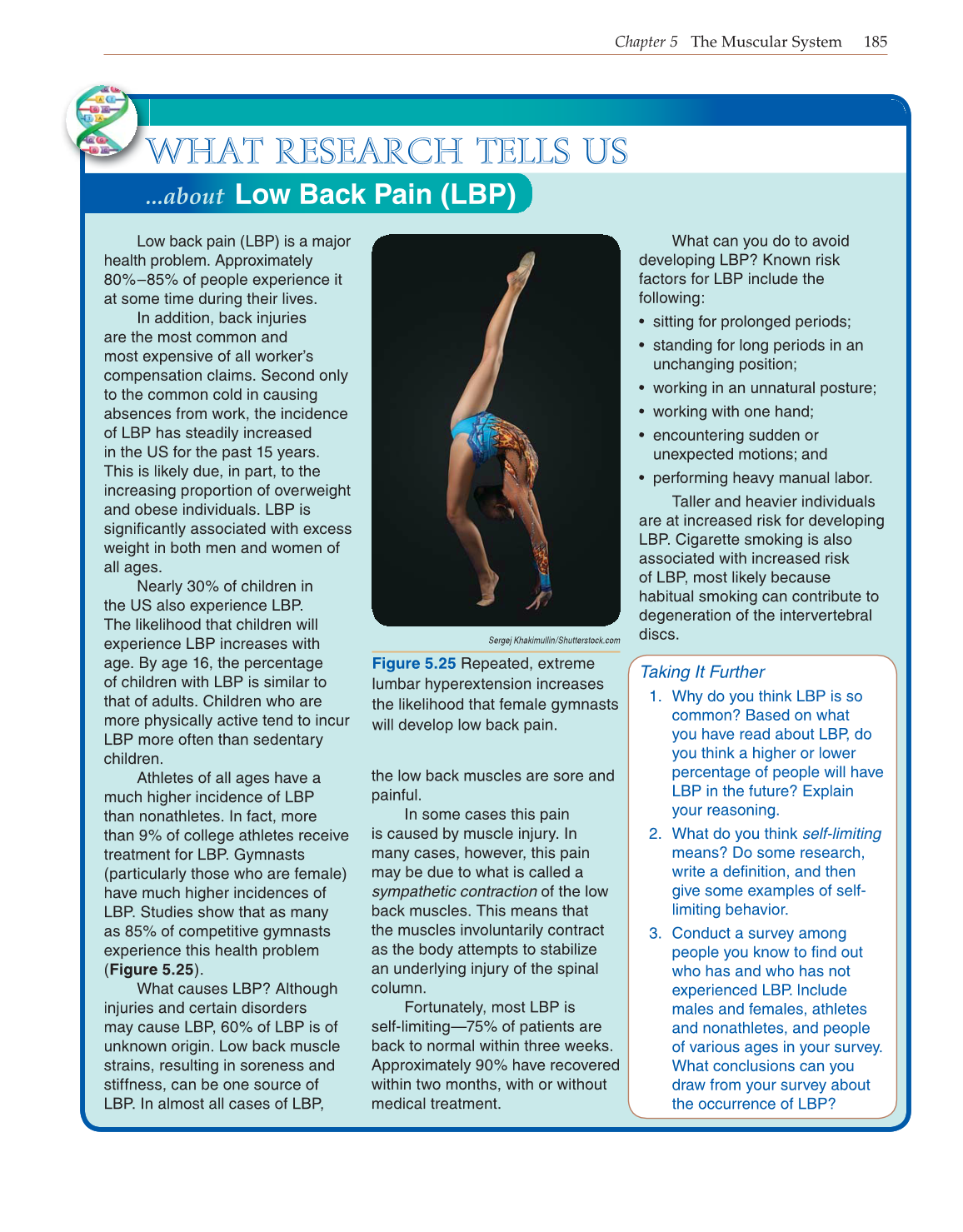 Introduction to Anatomy and Physiology, Online Student Edition page 185