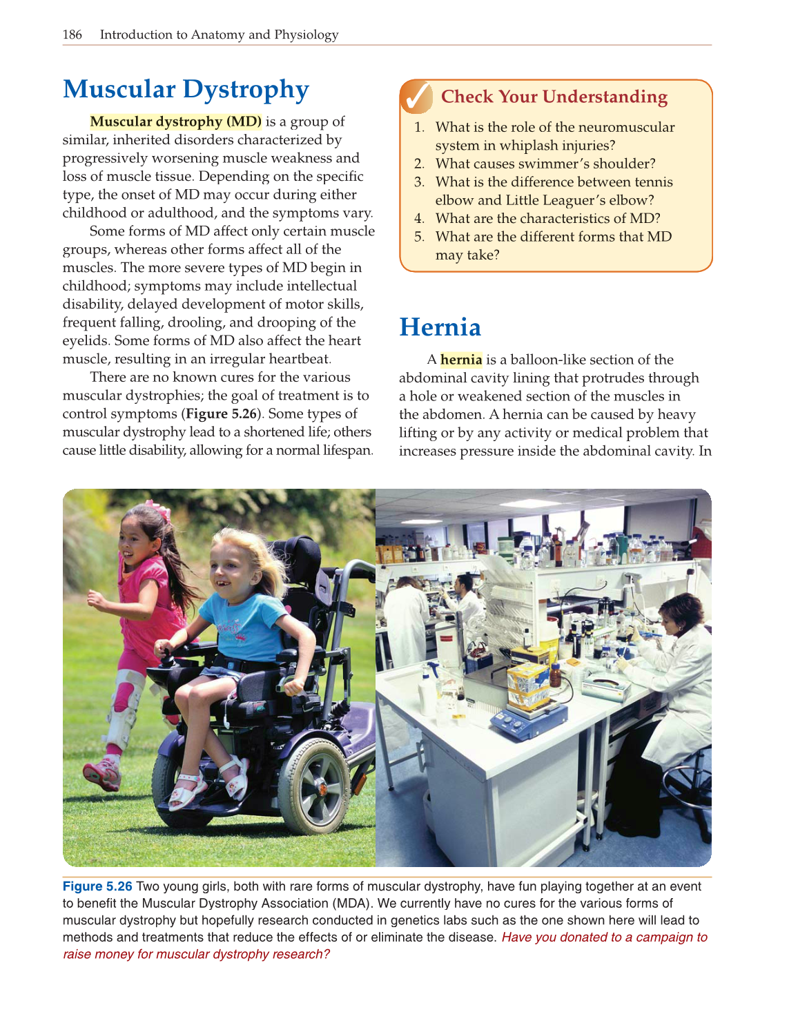 Introduction to Anatomy and Physiology, Online Student Edition page 186