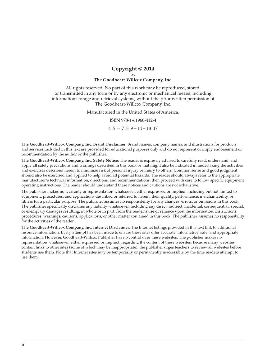 Introduction to Anatomy and Physiology, Online Student Edition page ii