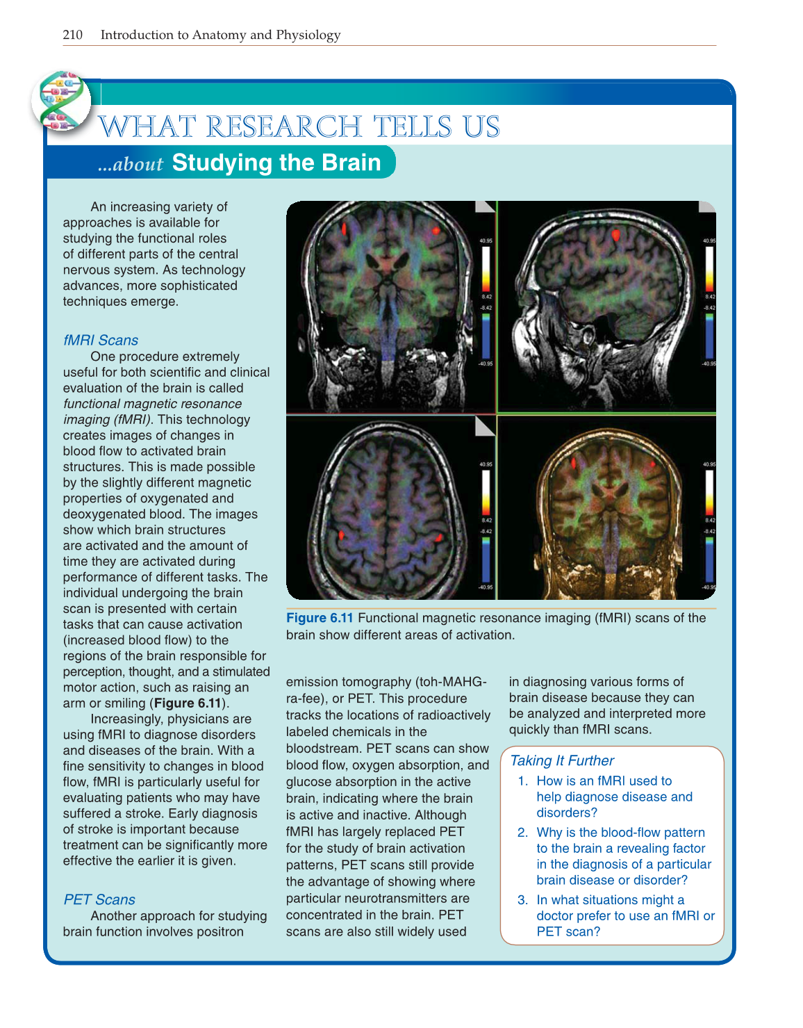 Introduction to Anatomy and Physiology, Online Student Edition page 210