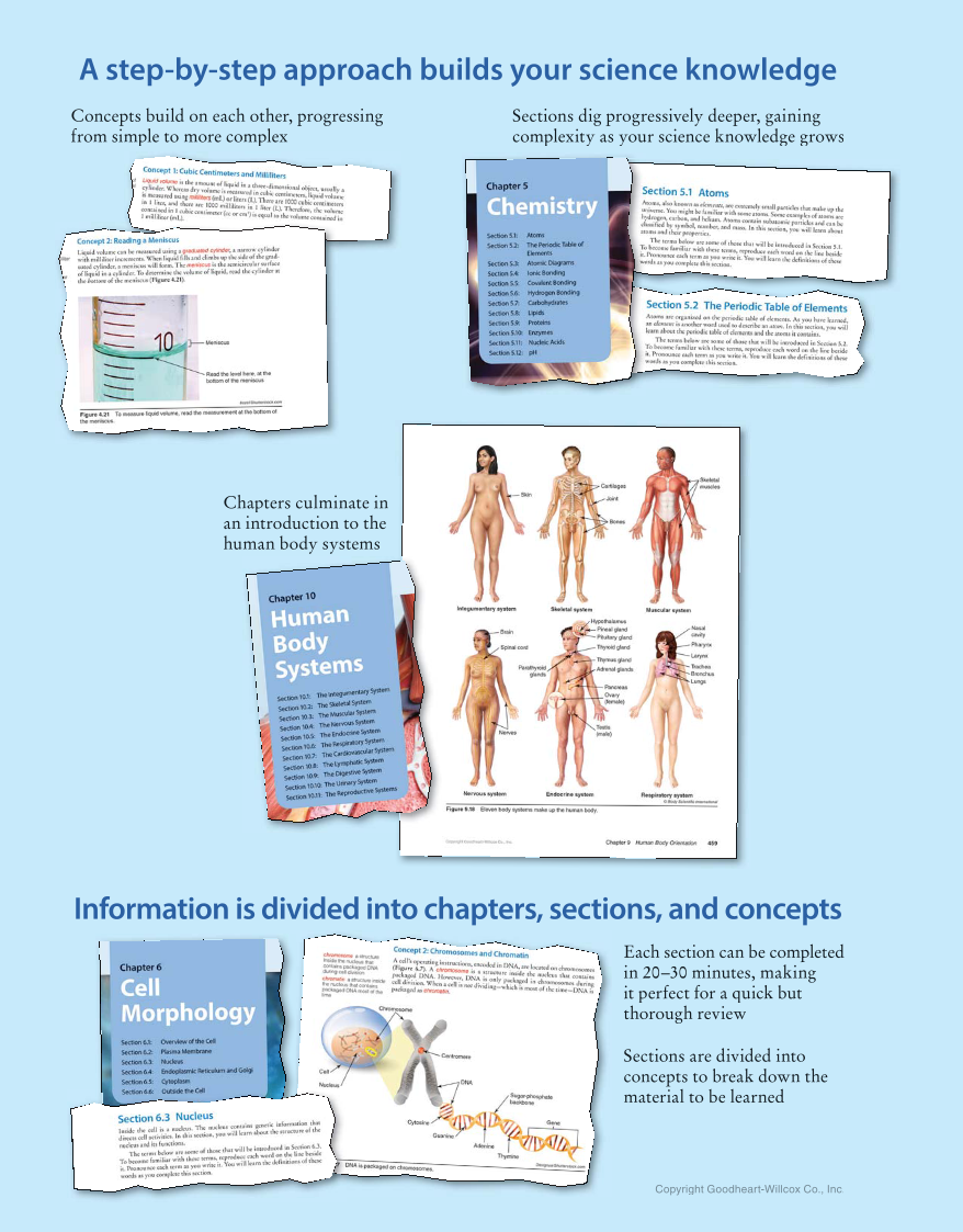 Preparing for A&P: Basic Science and Biology, 1st Edition page ii