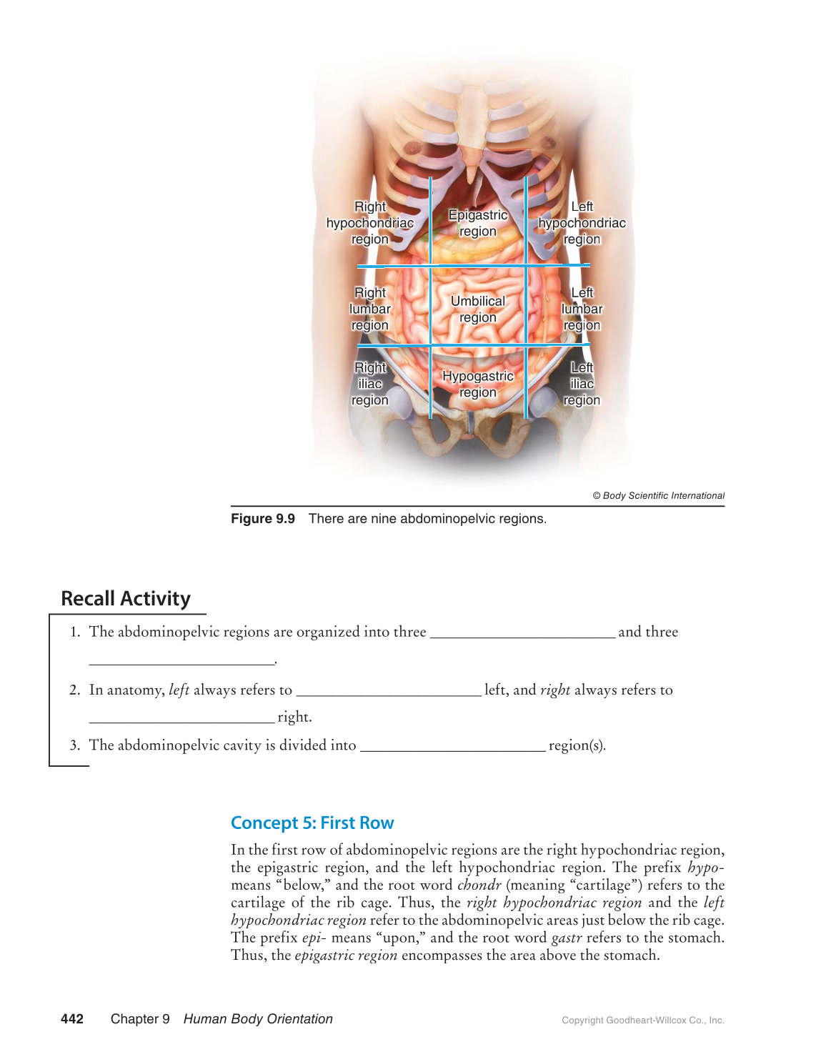 Preparing for A&P: Basic Science and Biology, 1st Edition page 442