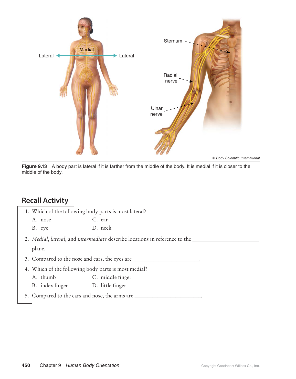 Preparing for A&P: Basic Science and Biology, 1st Edition page 450