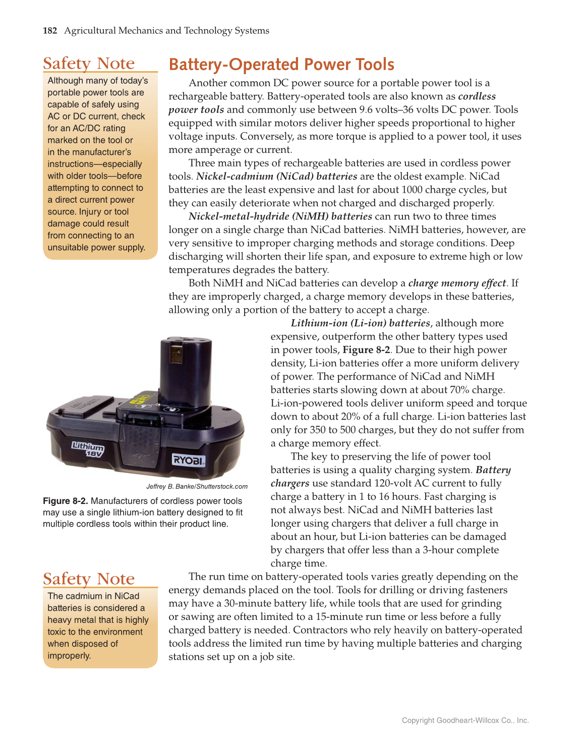Agricultural Mechanics and Technology Systems, 1st Edition page 182