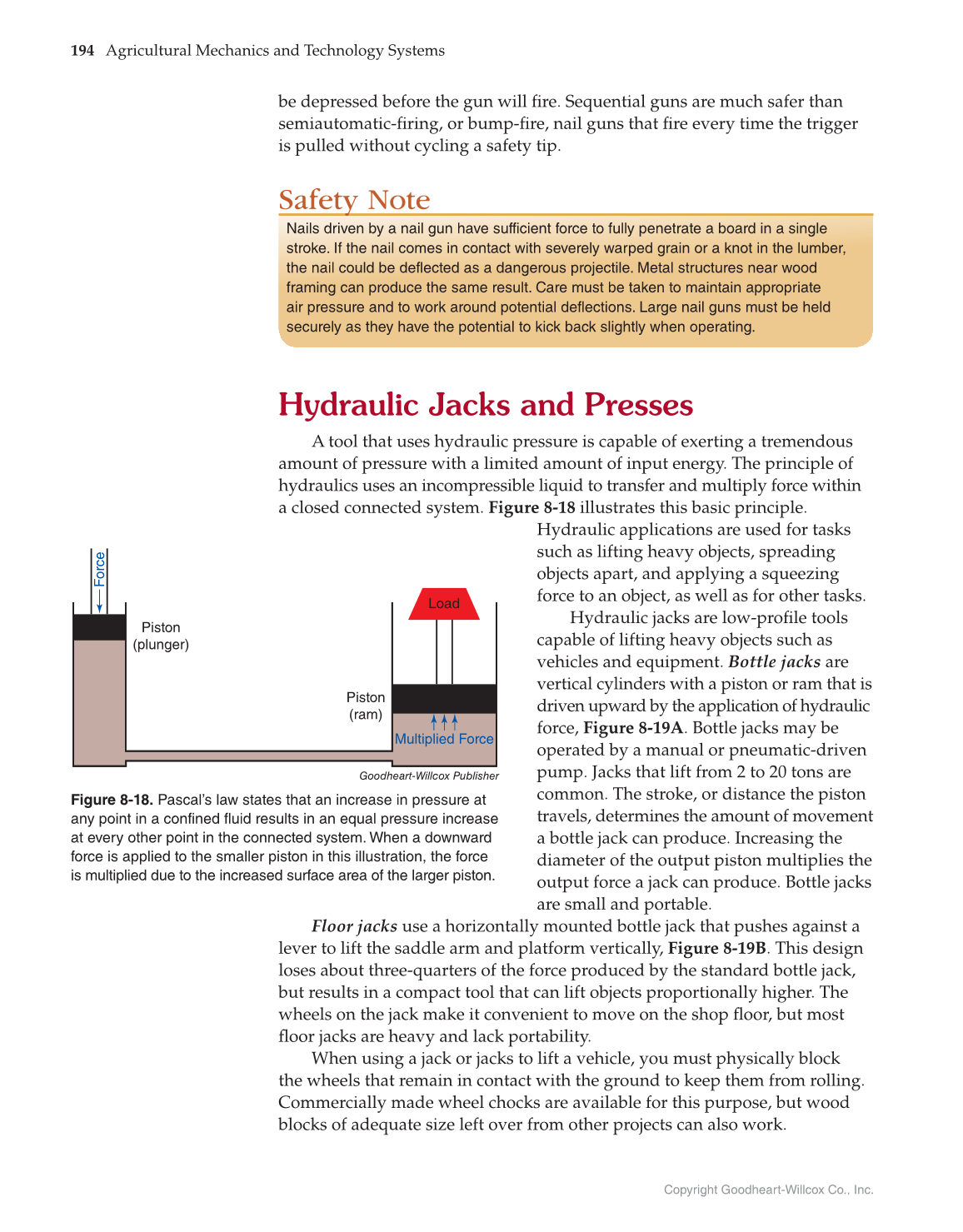 Agricultural Mechanics and Technology Systems, 1st Edition page 194