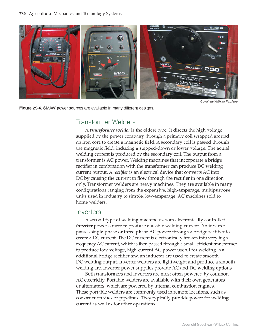 Agricultural Mechanics and Technology Systems, 1st Edition page 780