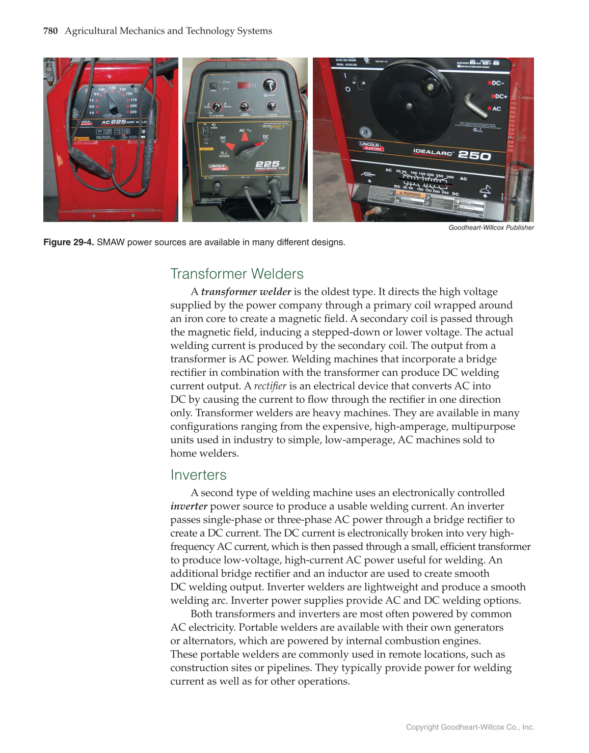 Agricultural Mechanics and Technology Systems, 1st Edition page 780