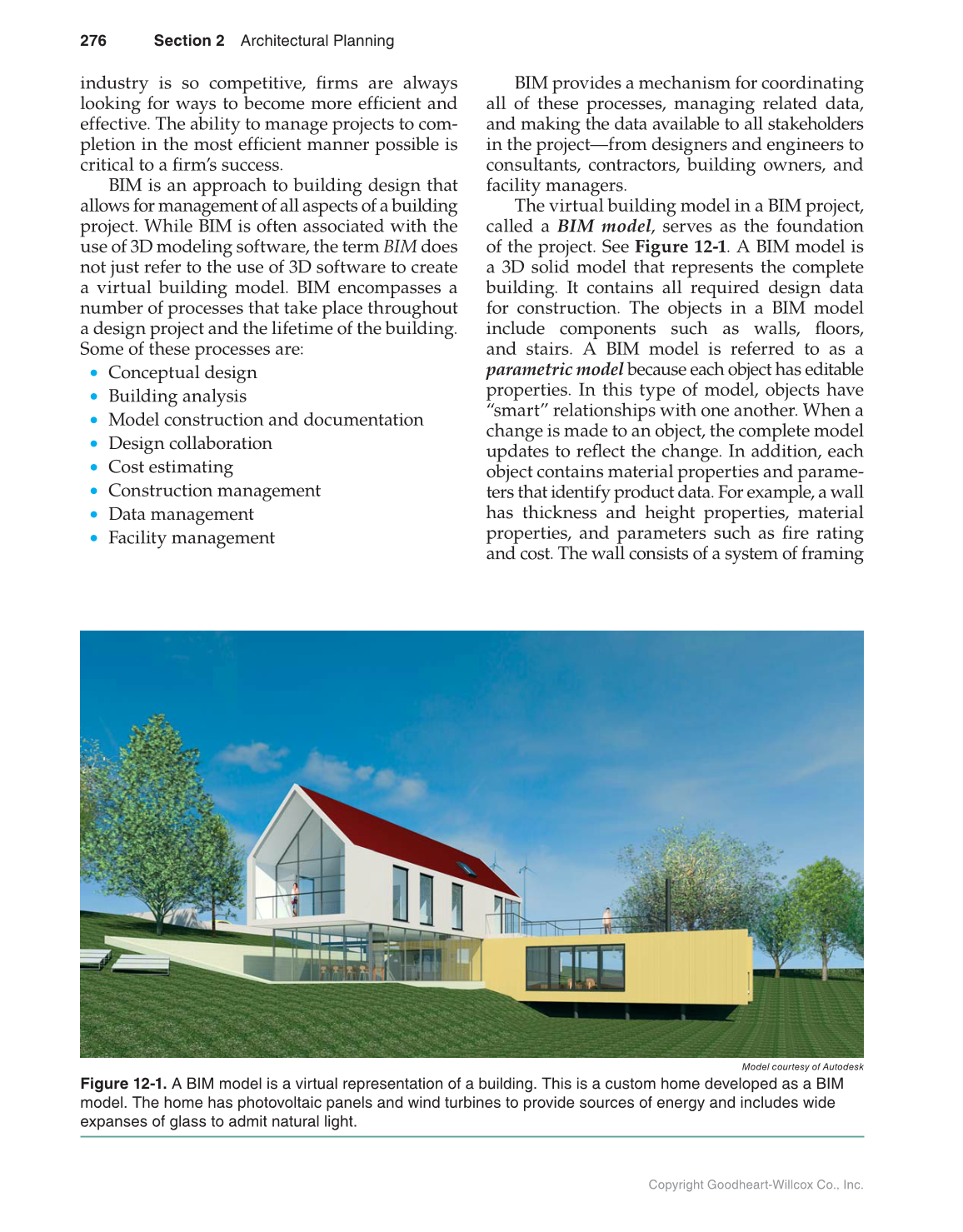 Architecture: Residential Drafting and Design, 12th Edition page 276