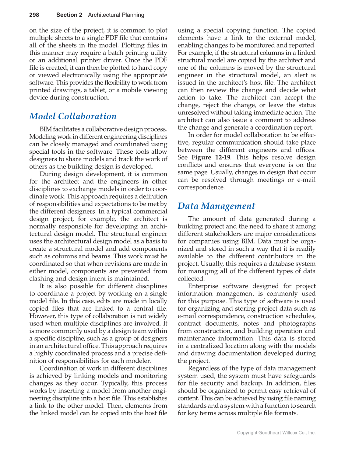 Architecture: Residential Drafting and Design, 12th Edition page 298
