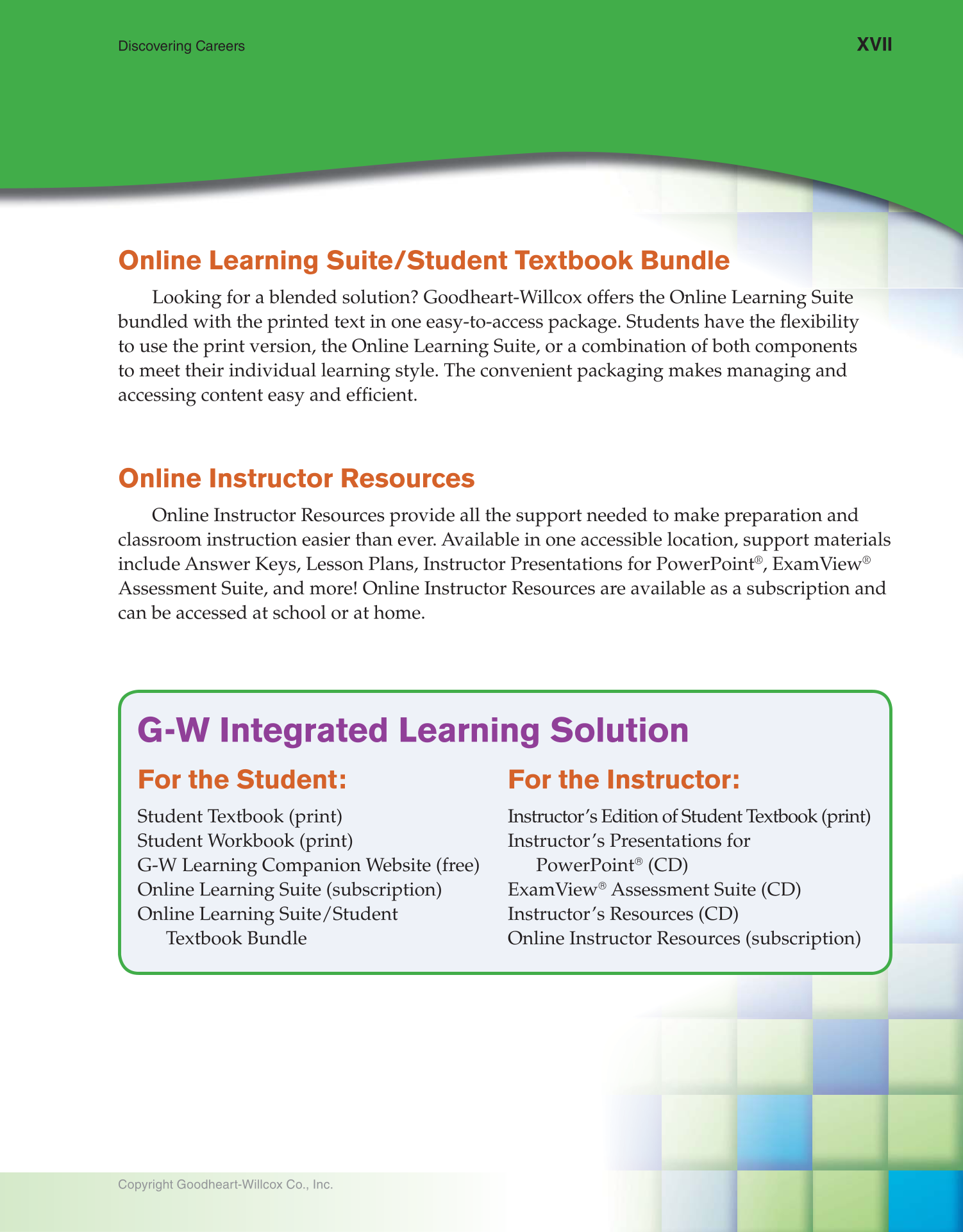 Discovering Careers, 9th Edition page XVII