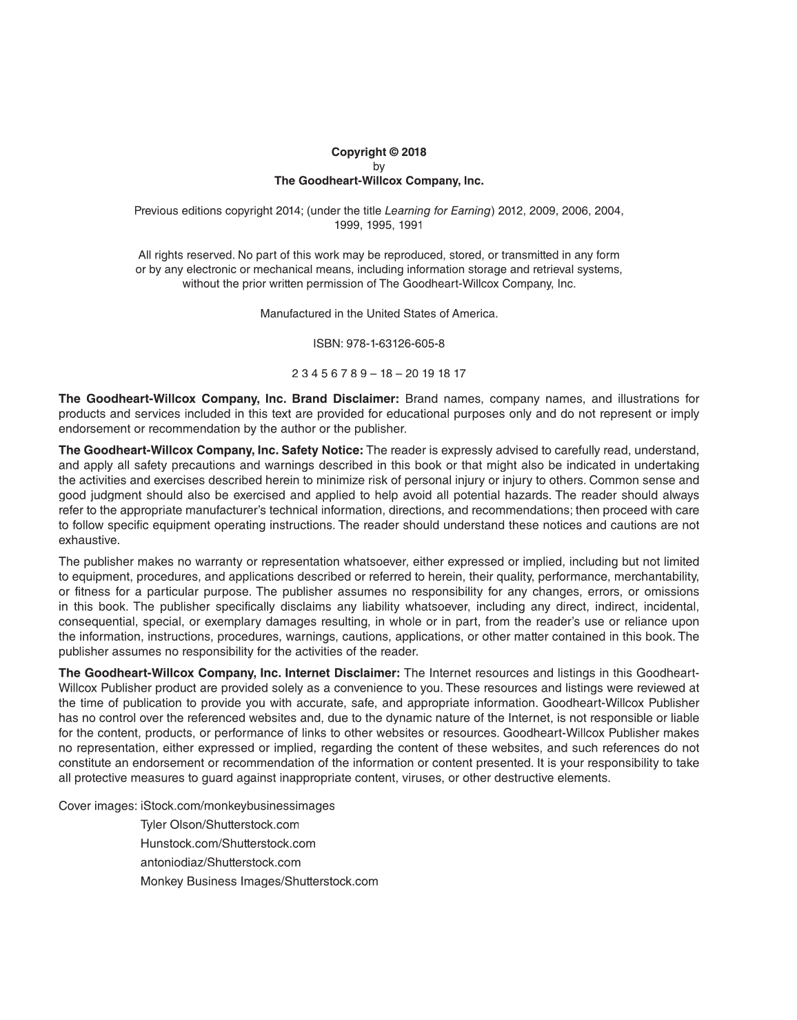 Discovering Careers, 9th Edition page II