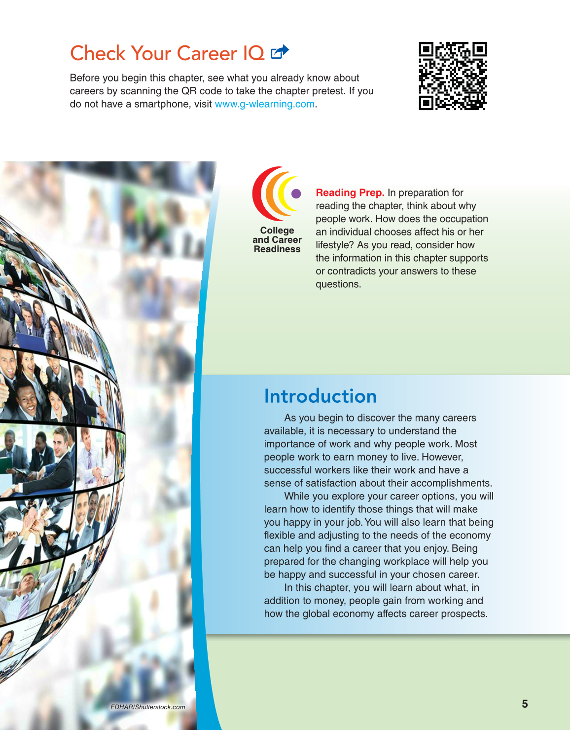 Discovering Careers, 9th Edition page 5