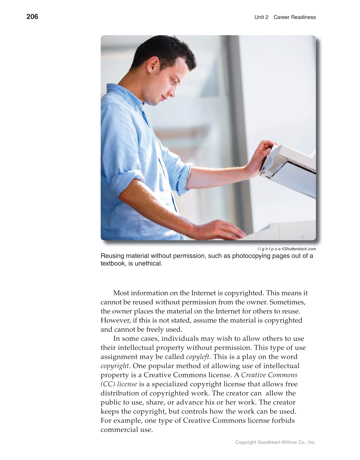 Discovering Careers, 9th Edition page 206