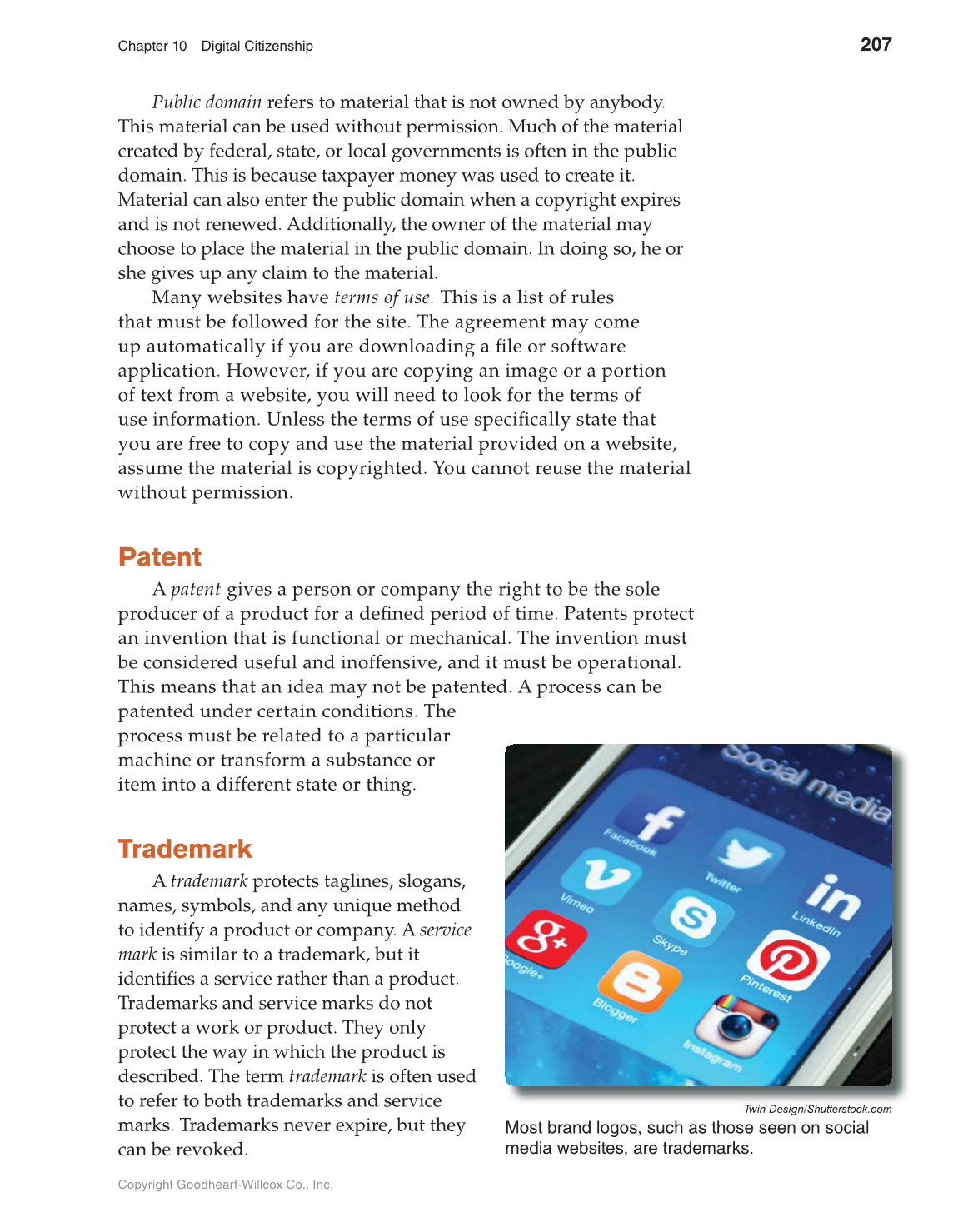 Discovering Careers, 9th Edition page 207