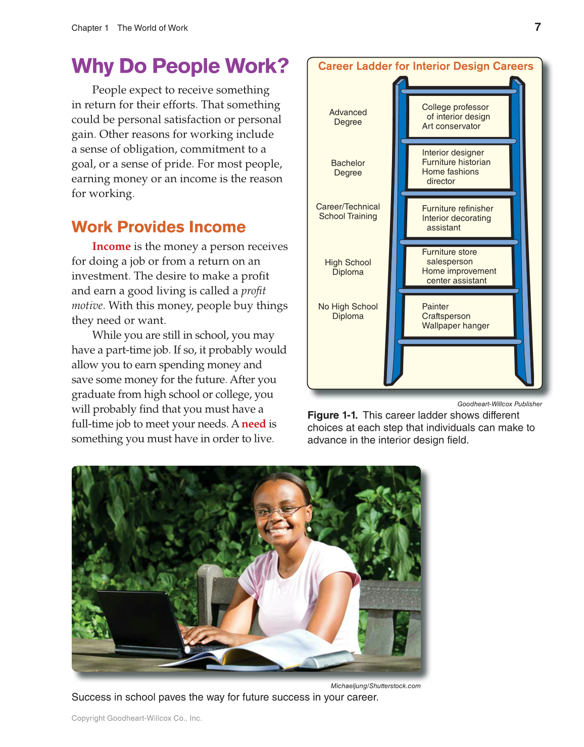 Discovering Careers, 9th Edition page 7
