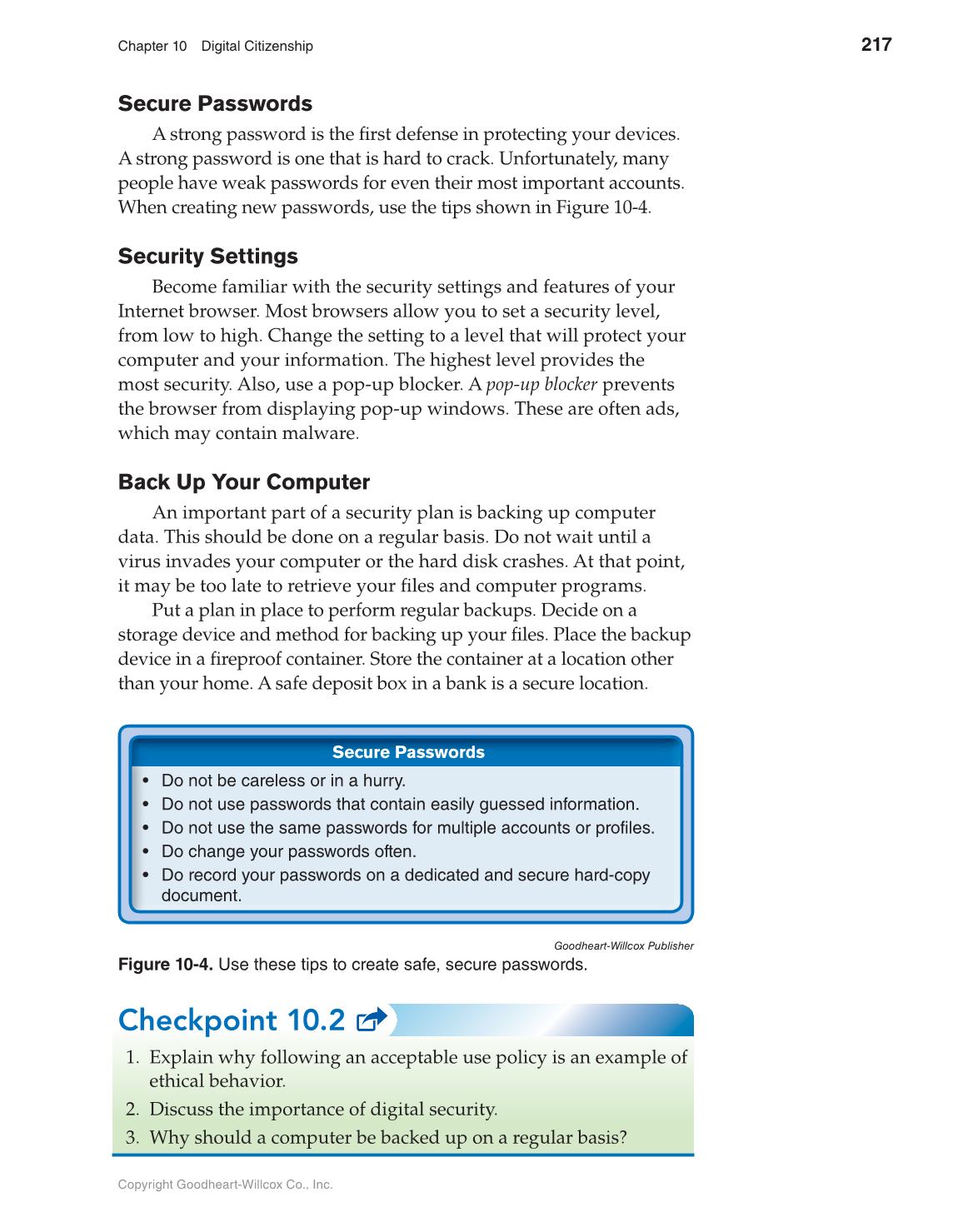 Discovering Careers, 9th Edition page 217