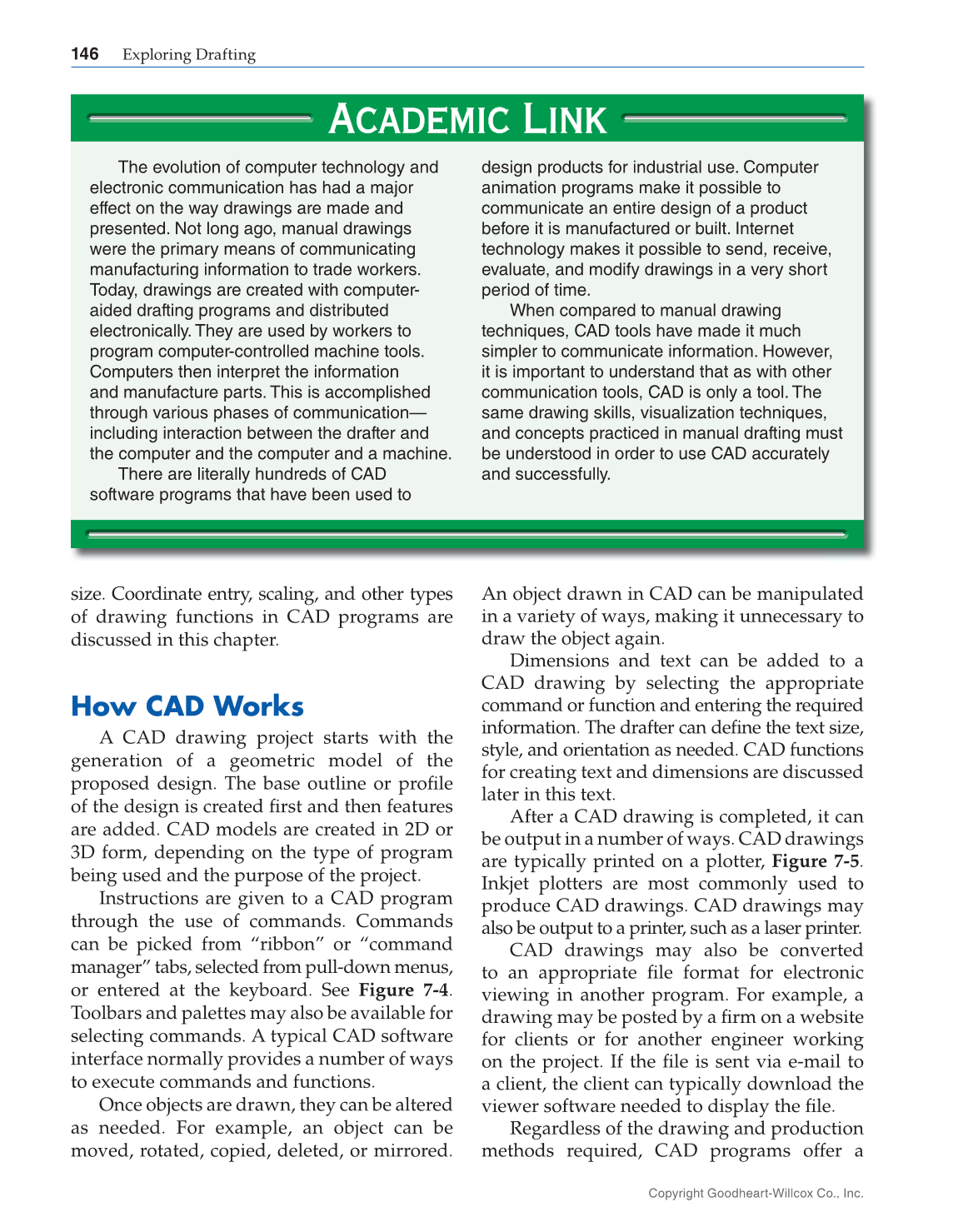 Exploring Drafting, 12th Edition page 146