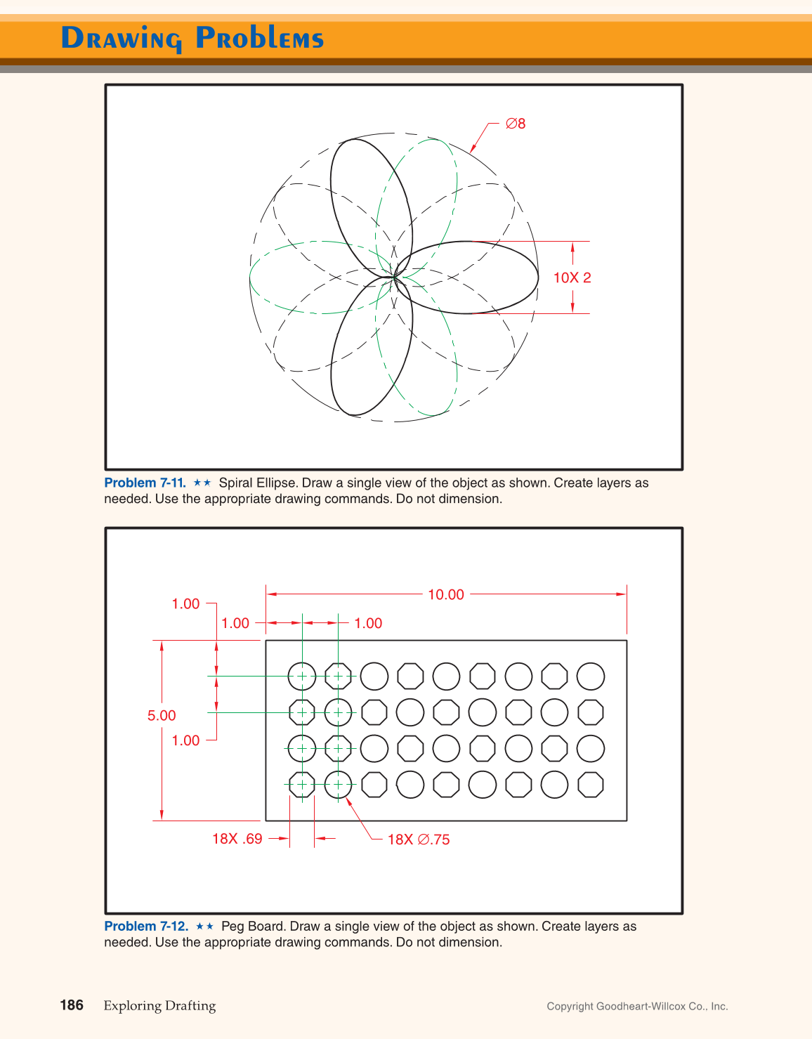 Exploring Drafting, 12th Edition page 186
