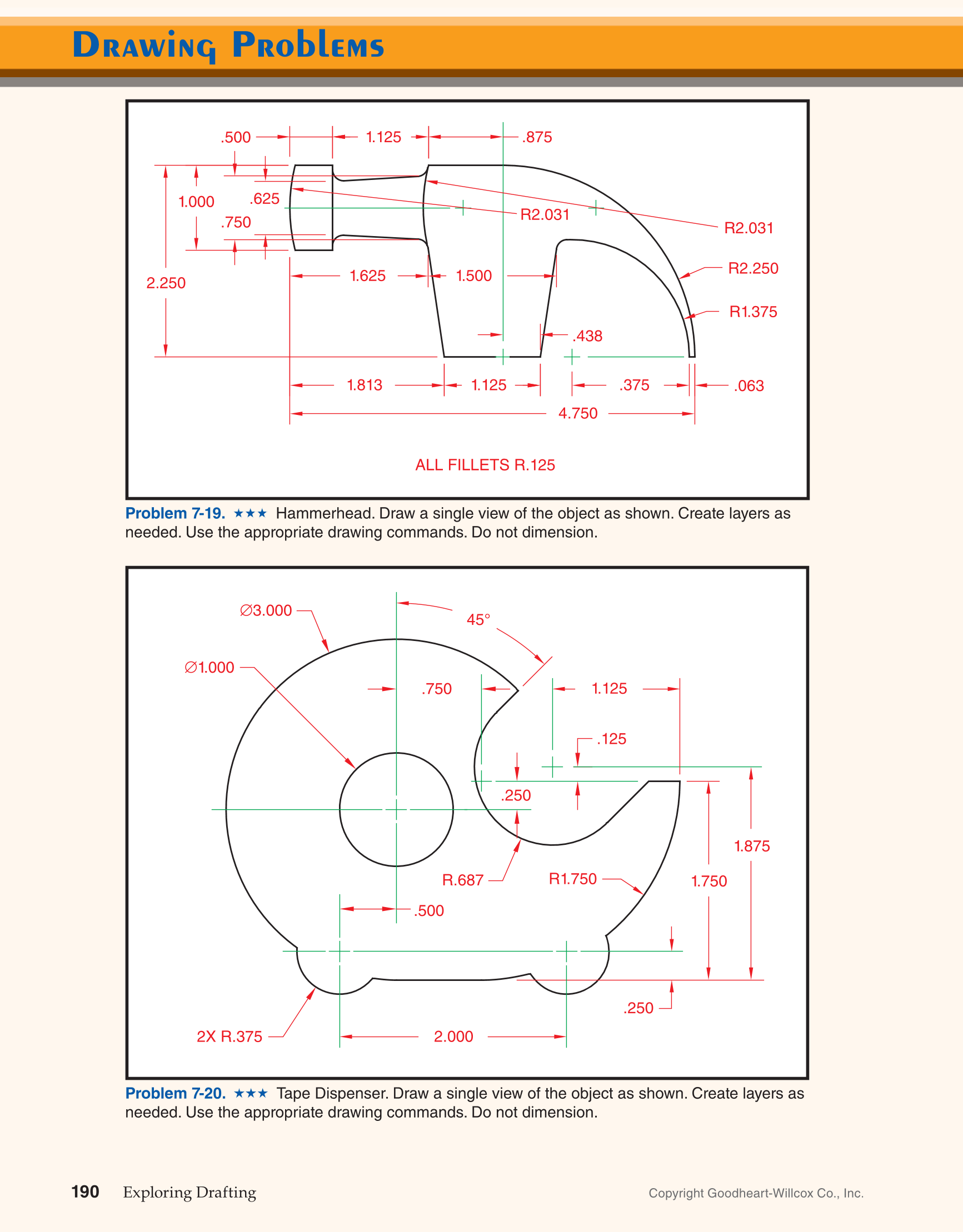 Exploring Drafting, 12th Edition page 190