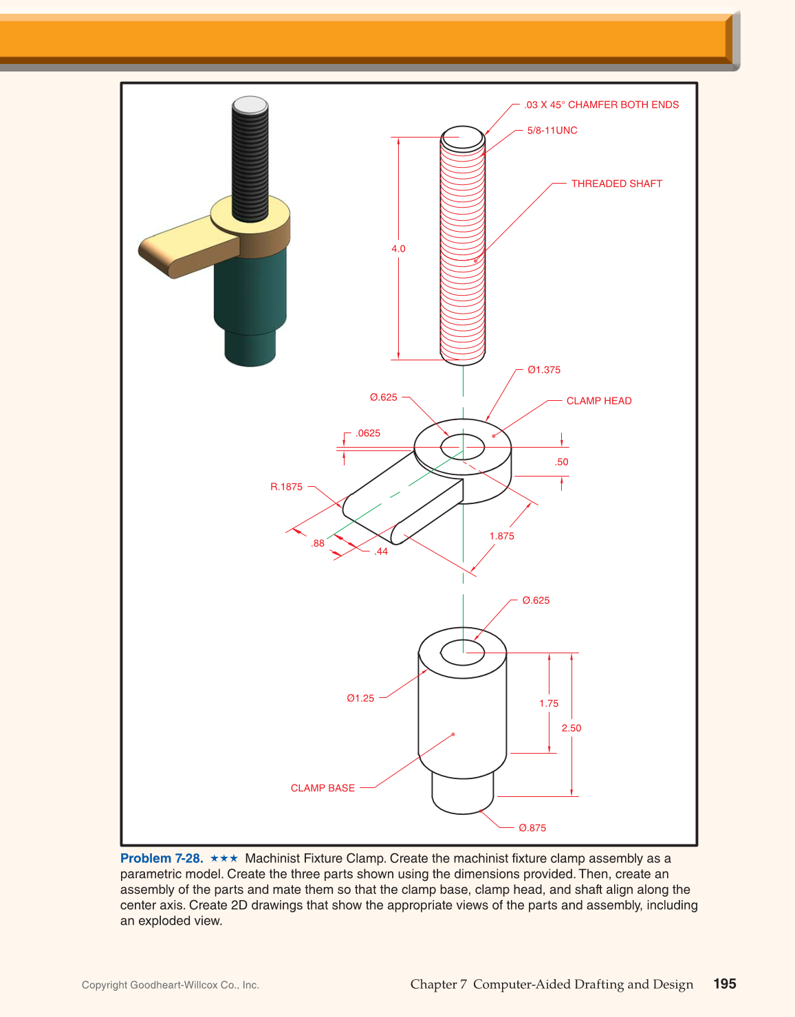 Exploring Drafting, 12th Edition page 195