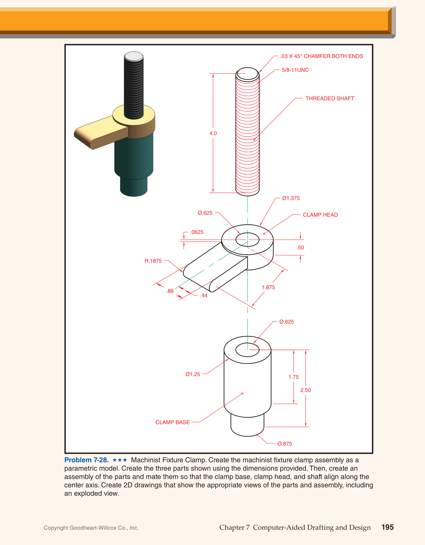 Exploring Drafting, 12th Edition page 195